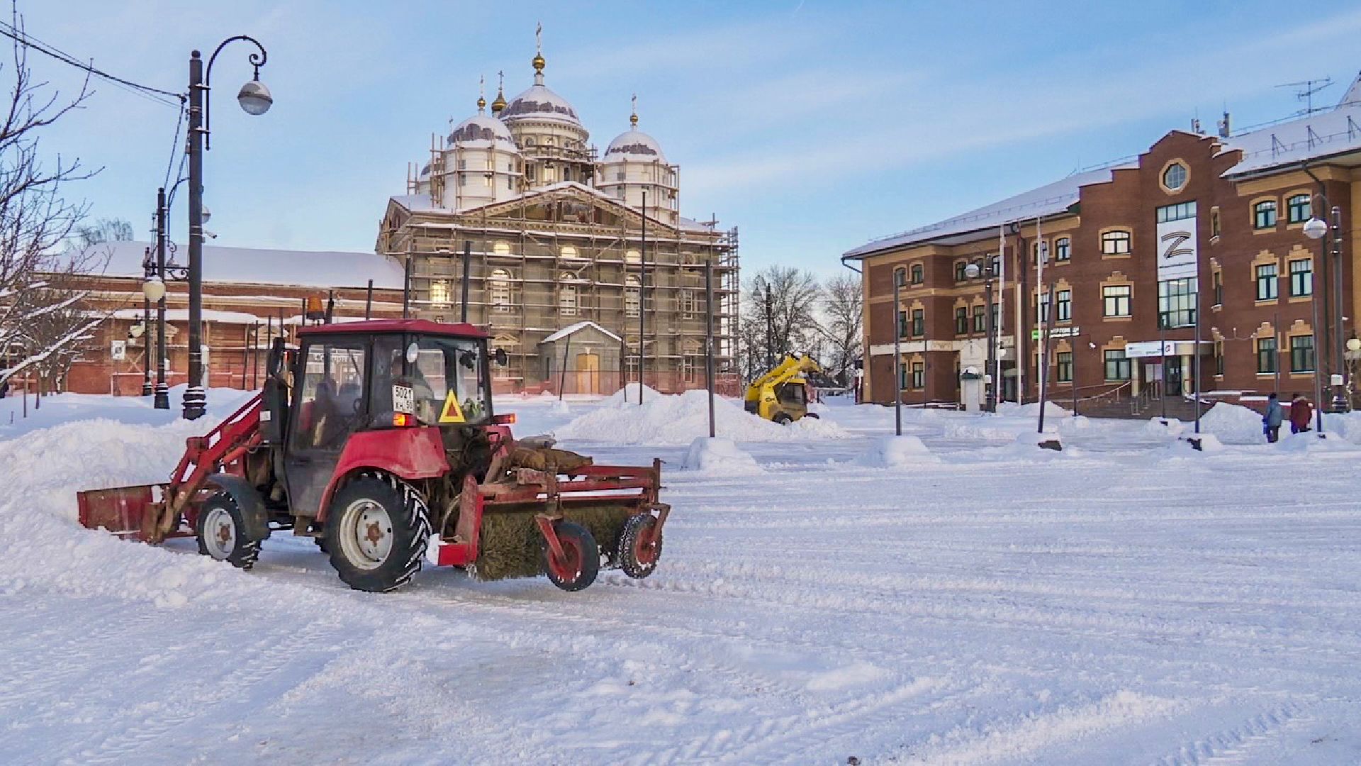 Клин, общество, ЖКХ, снег, уборка снега,