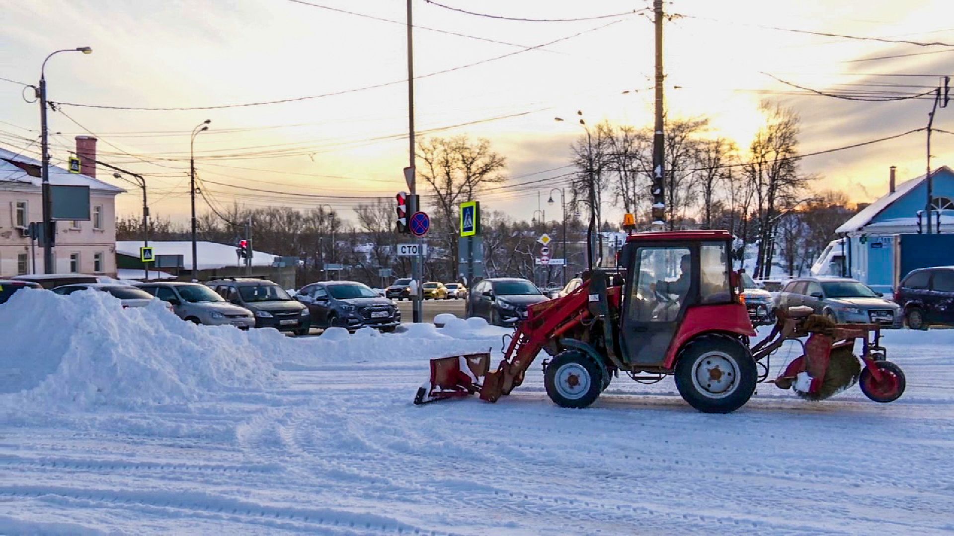 Клин, общество, ЖКХ, снег, уборка снега,