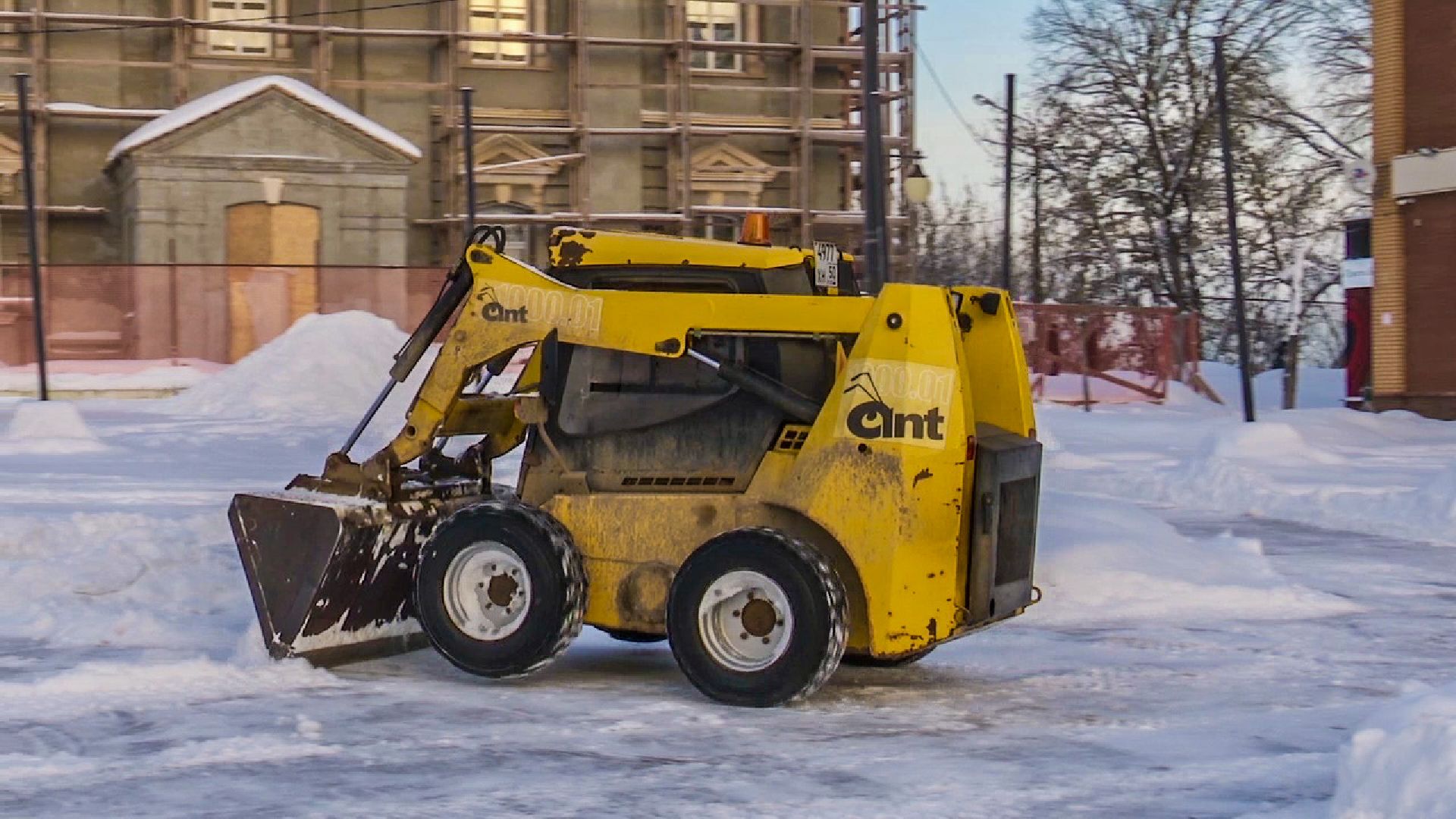 Клин, общество, ЖКХ, снег, уборка снега,