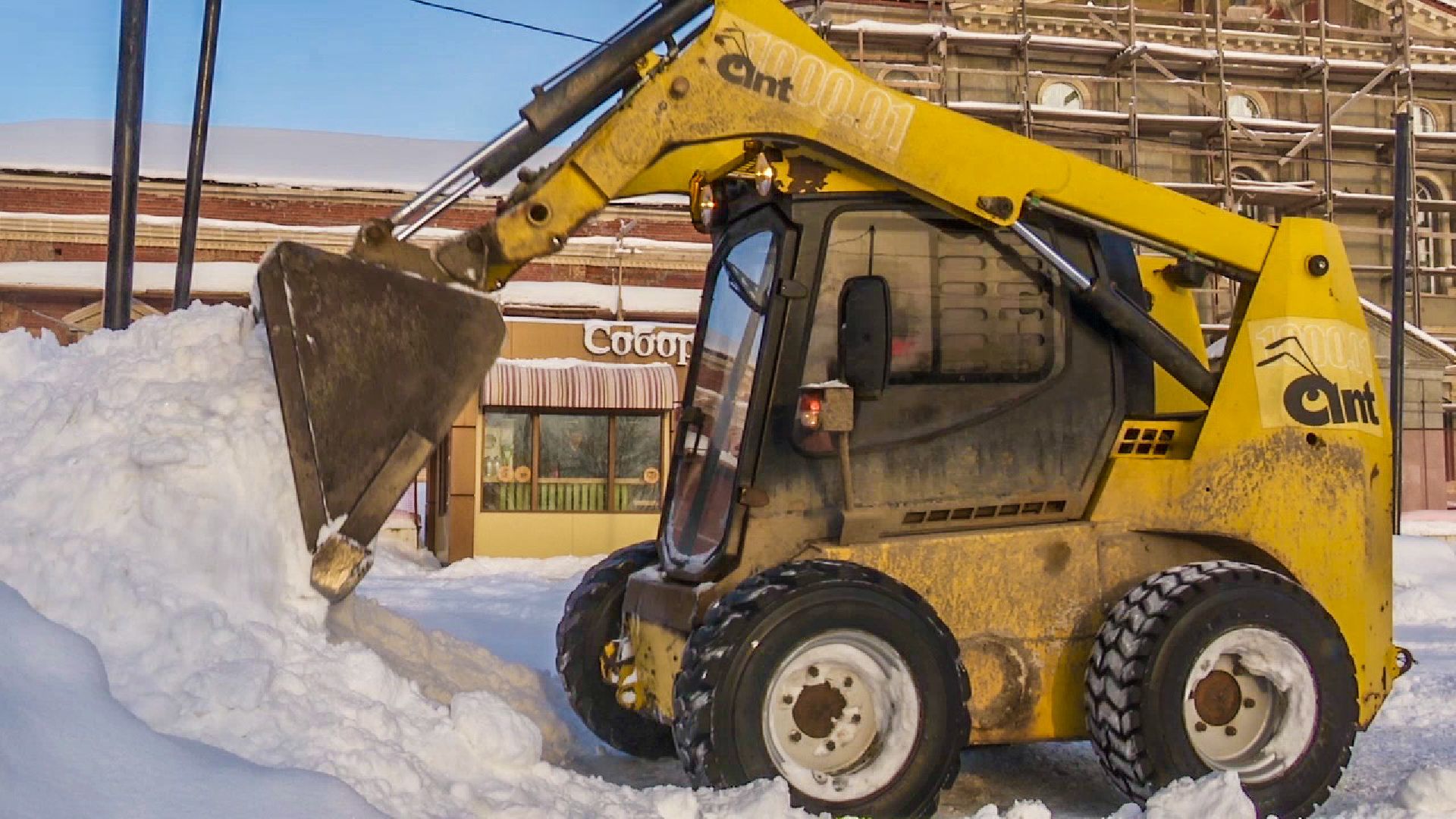 Клин, общество, ЖКХ, снег, уборка снега,