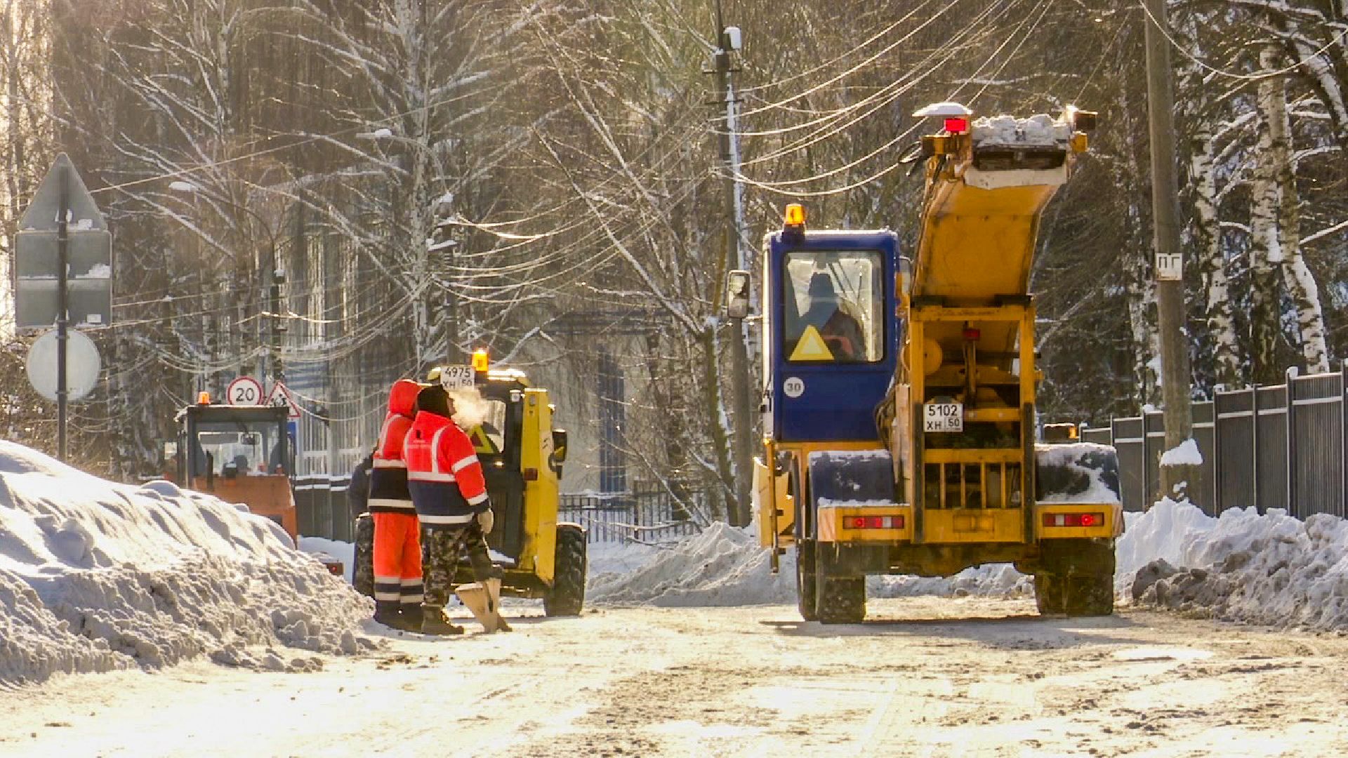 Клин, общество, ЖКХ, снег, уборка снега,
