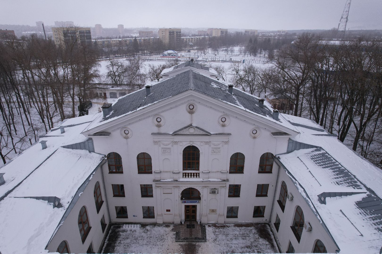 видео с коптера, воскресенск, культура, города,