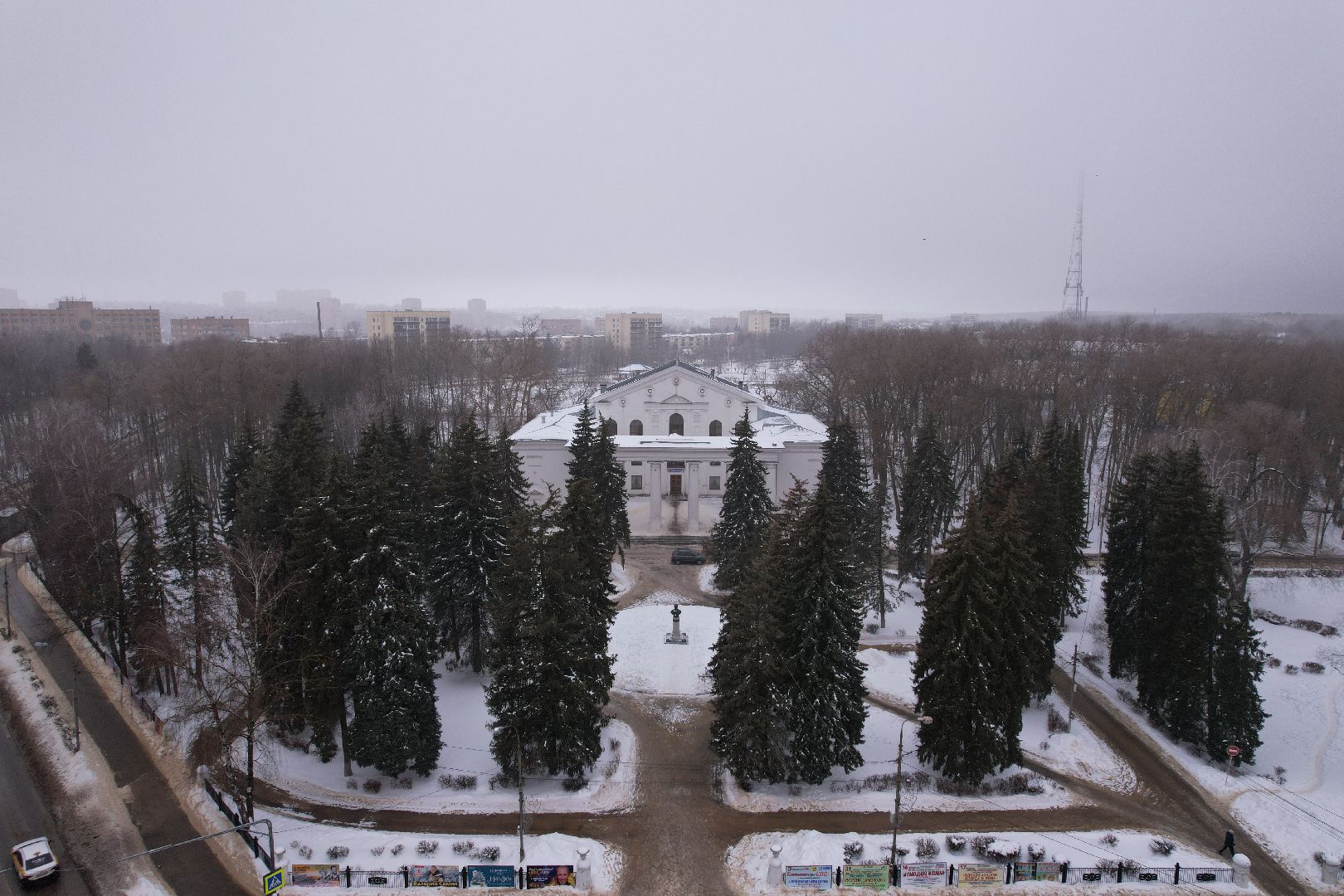 видео с коптера, воскресенск, культура, города,