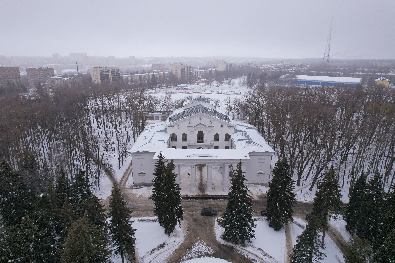 видео с коптера, воскресенск, культура, города,