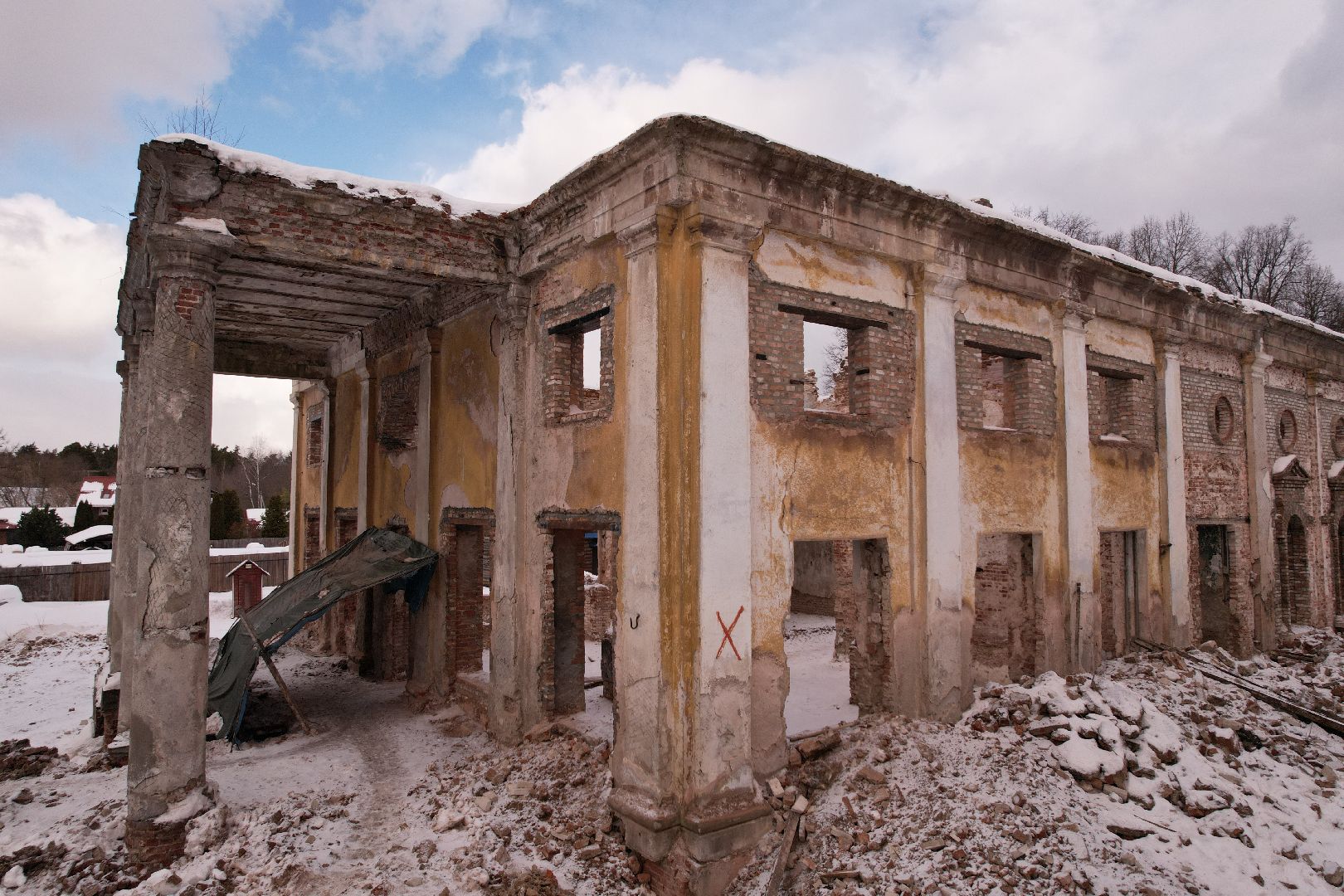 видео с коптера, лосино-петровский, культура, усадьба,