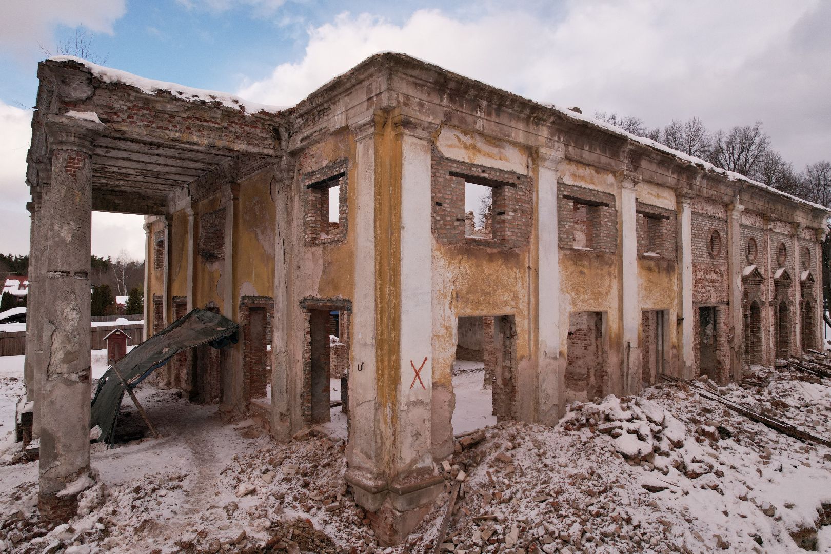 видео с коптера, лосино-петровский, культура, усадьба,