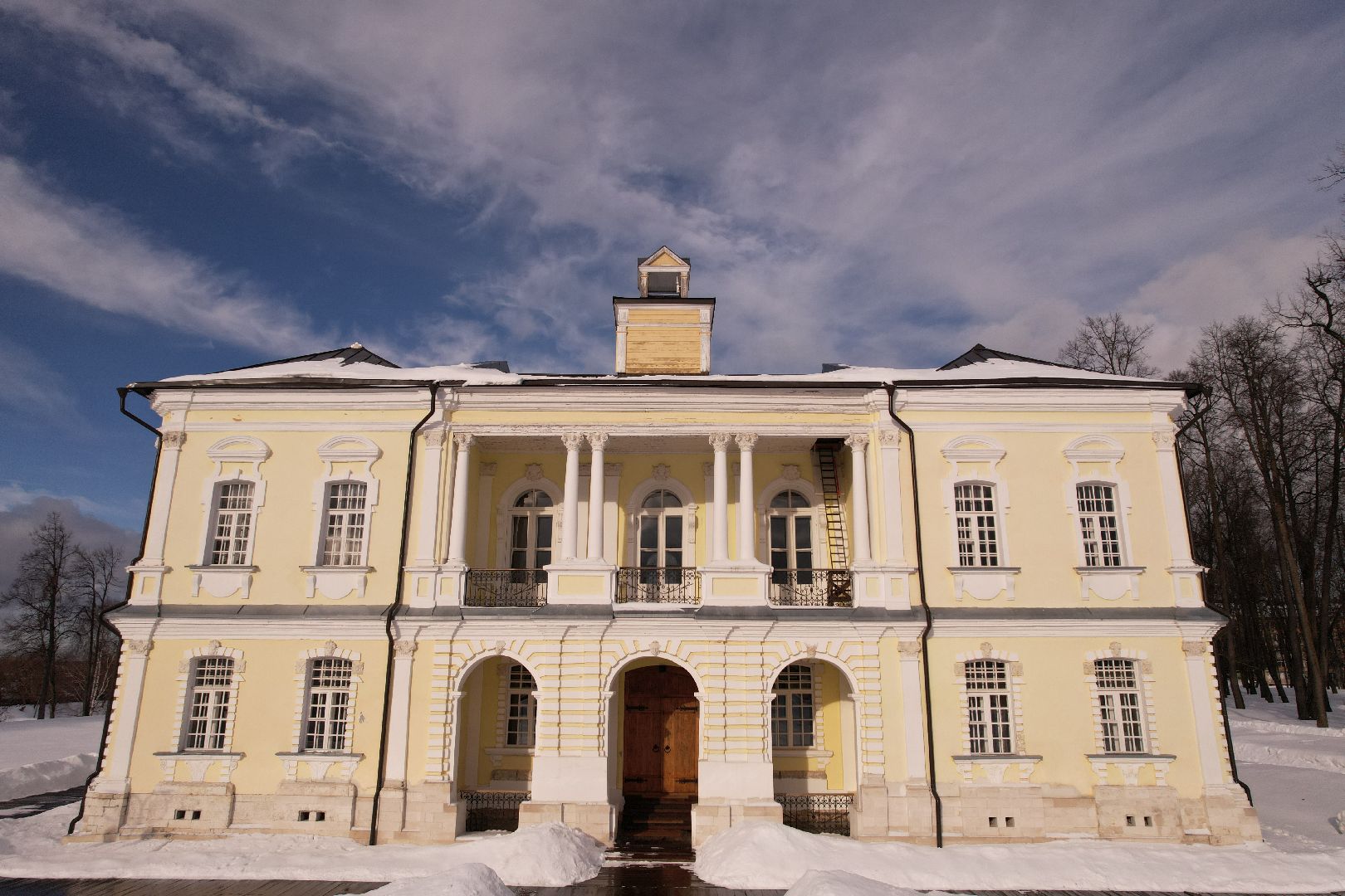 видео с коптера, лосино-петровский, культура, усадьба,