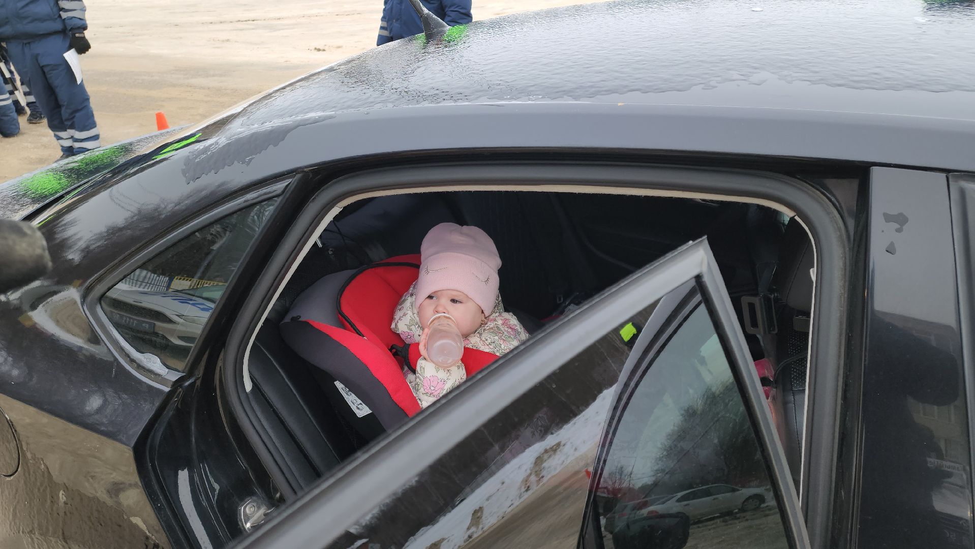 кашира, гаи, рейд безопасности, детское автокресло, социальный раунд, ПДД, безопасность дорожного движения, перевозка детей,