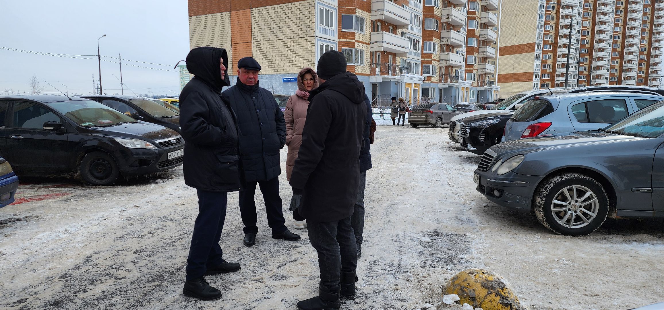 дорожные знаки, Курыжова, Домодедово, проверка уборки улиц,