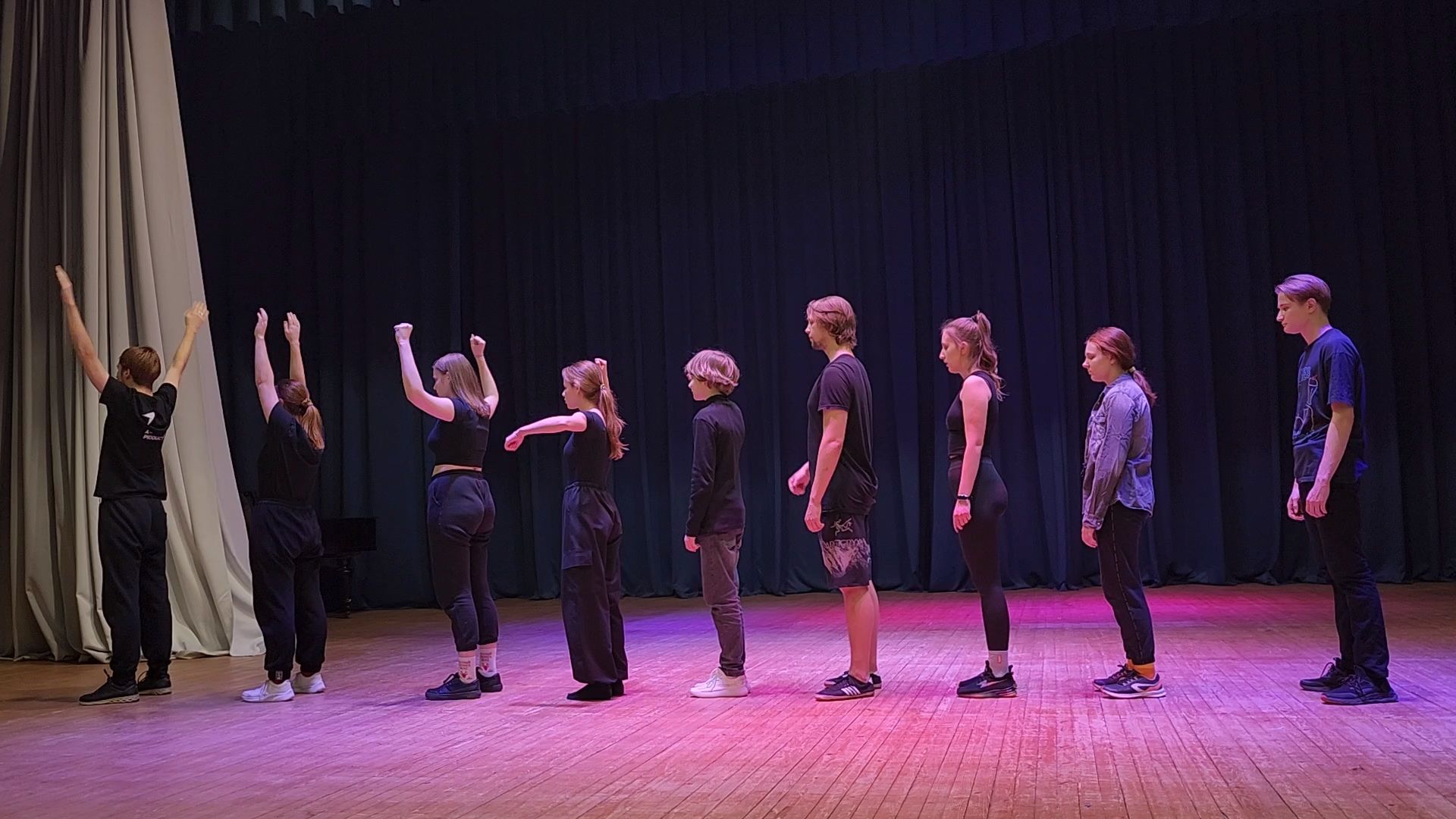 Актерский тренинг, Дубна, Студия, Первый состав,