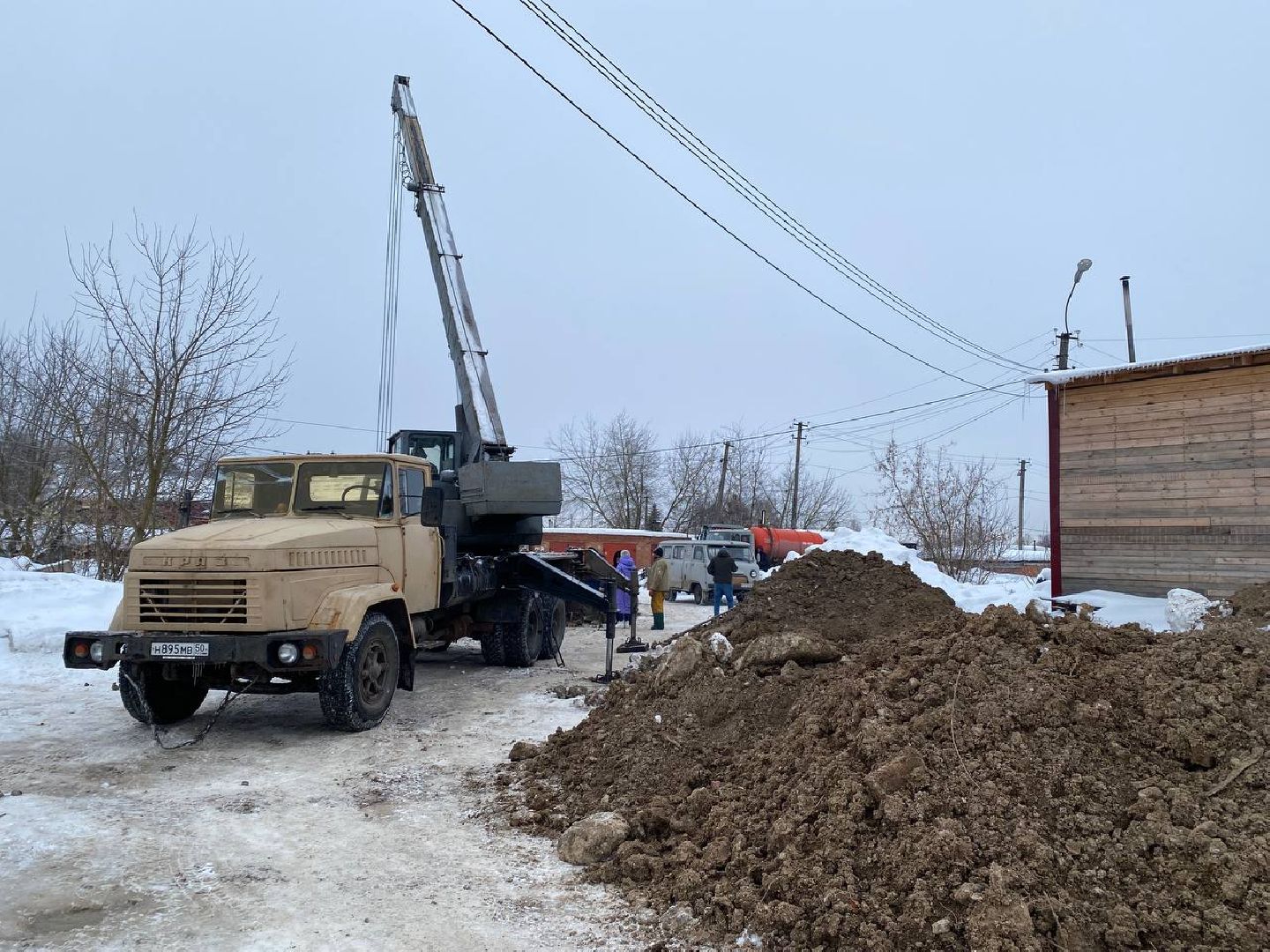 чехов, чп, жкх, утечка, теплотрасса, устранение коммунальной аварии,