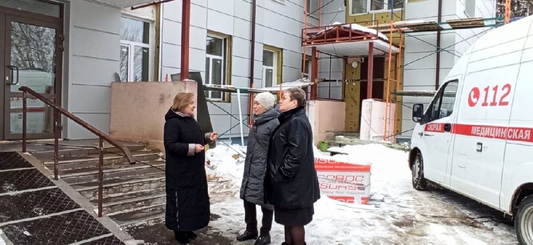 Поликлиника, ремонт, здравоохранение, медицина