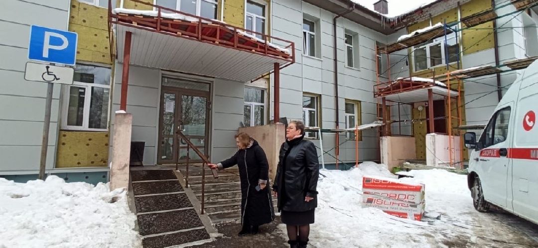 Поликлиника, ремонт, здравоохранение, медицина