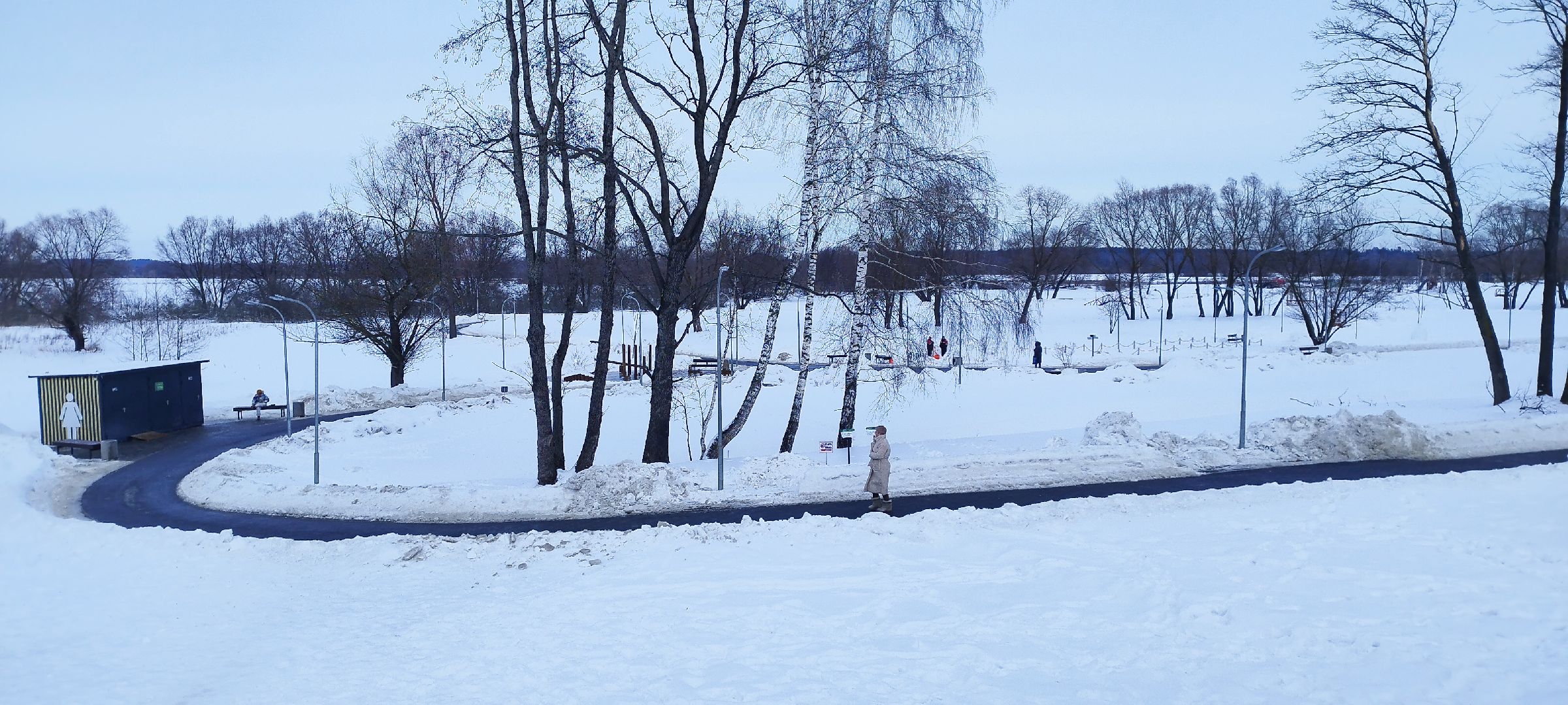 Бронницы, Парк, Бронницкий Луг, Уборка парка,