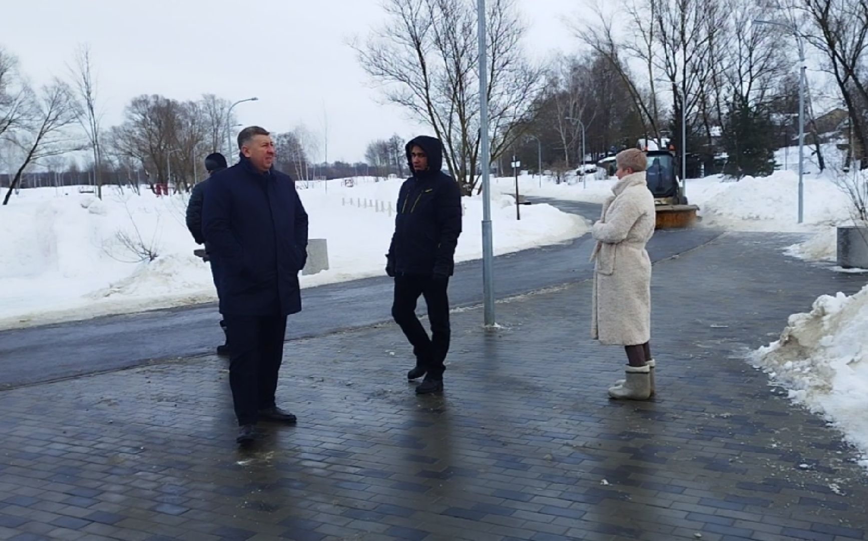 Бронницы, Парк, Бронницкий Луг, Уборка парка,