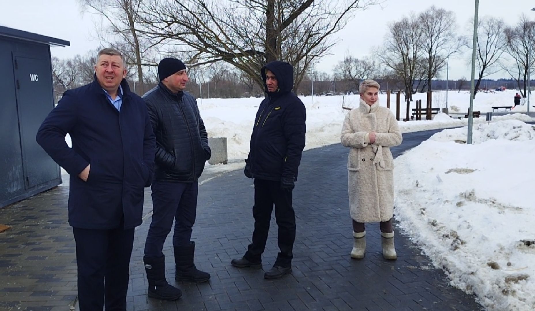 Бронницы, Парк, Бронницкий Луг, Уборка парка,