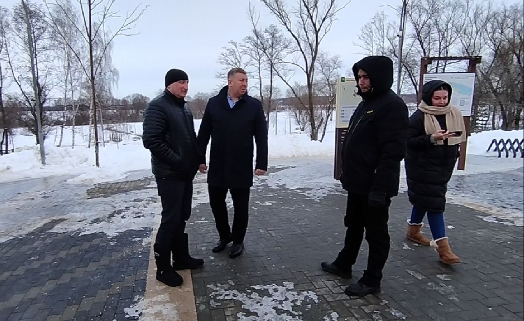 Бронницы, Парк, Бронницкий Луг, Уборка парка,