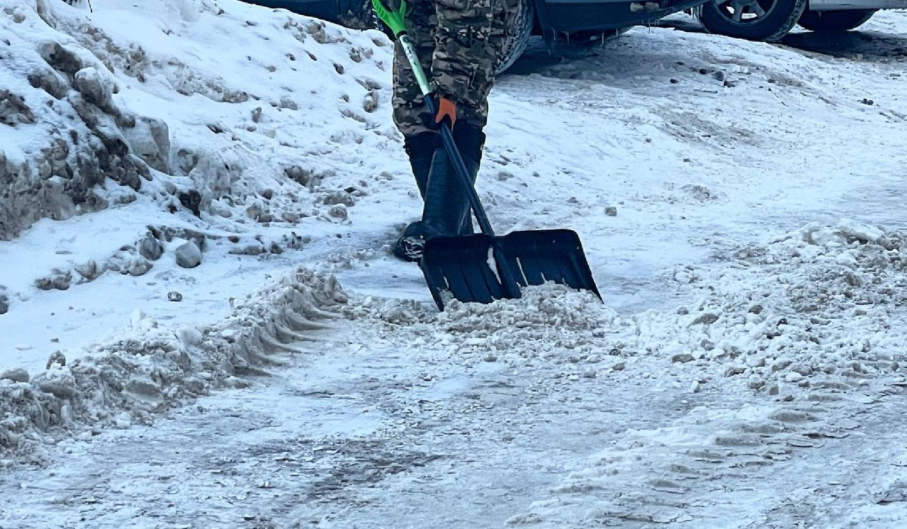 Уборка снега, Коммунальные службы, Содержание территорий, Зима, ЖКХ, Сергиев Посад,