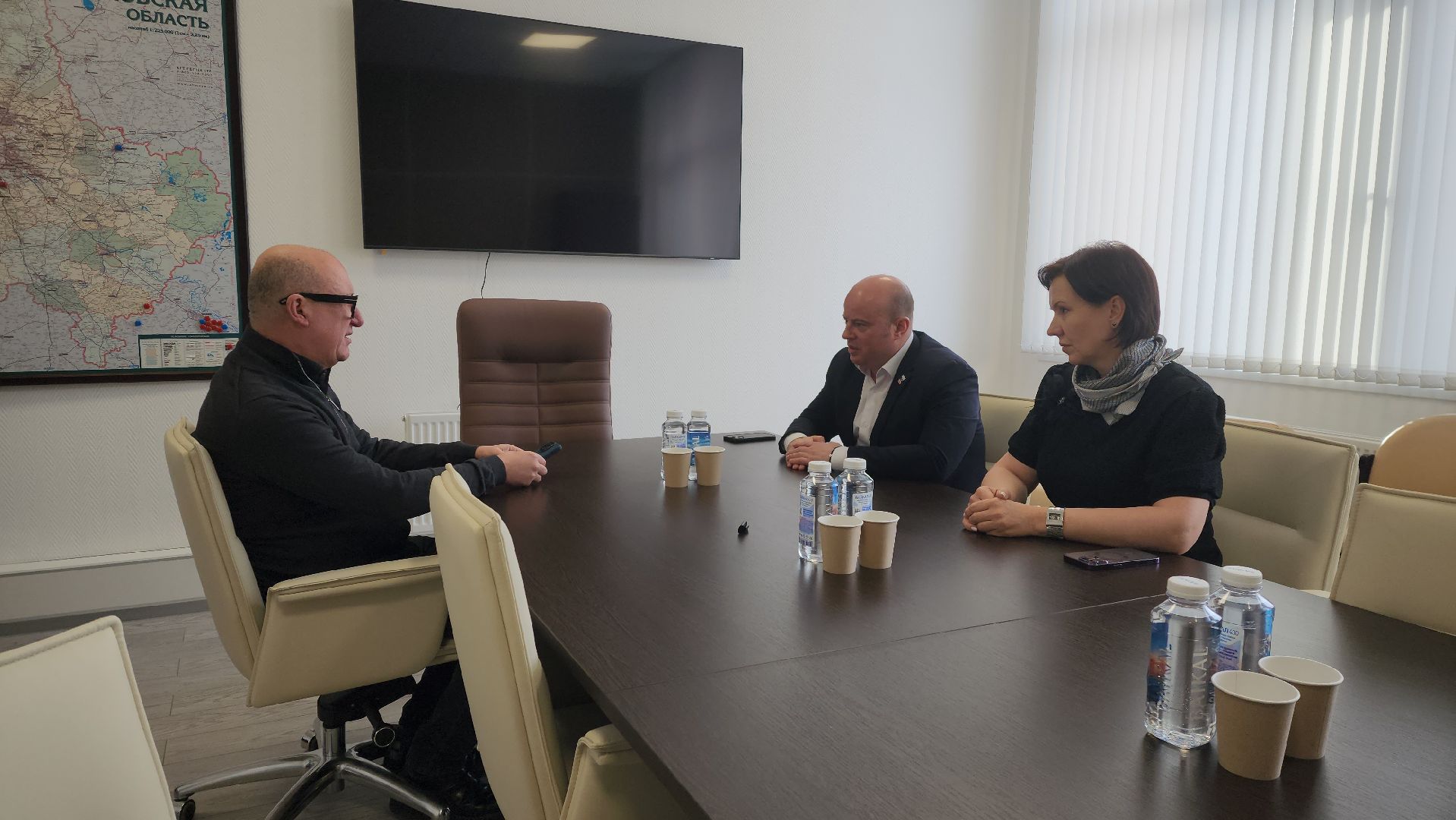 центр профилактики СПИД, рабочий визит, Подмосковье,