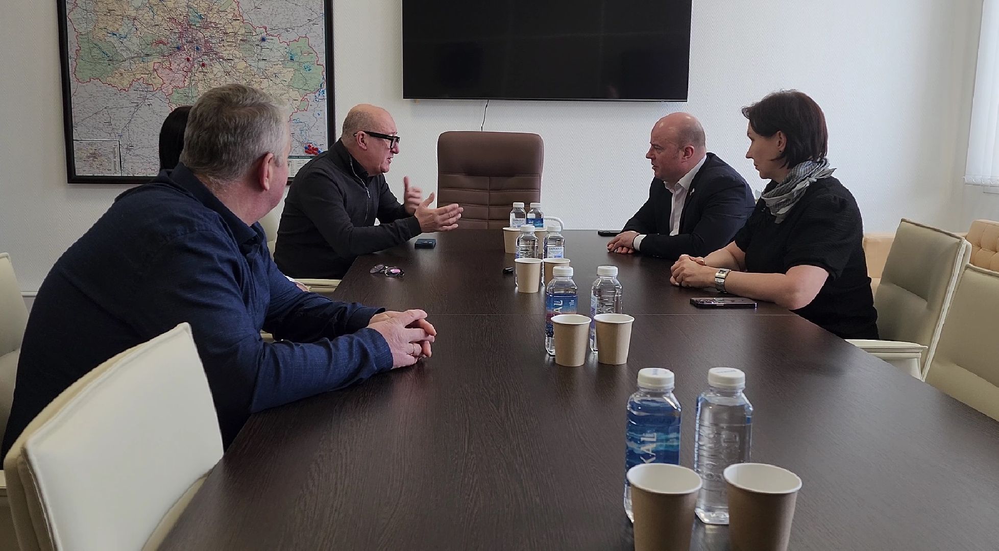 центр профилактики СПИД, рабочий визит, Подмосковье,