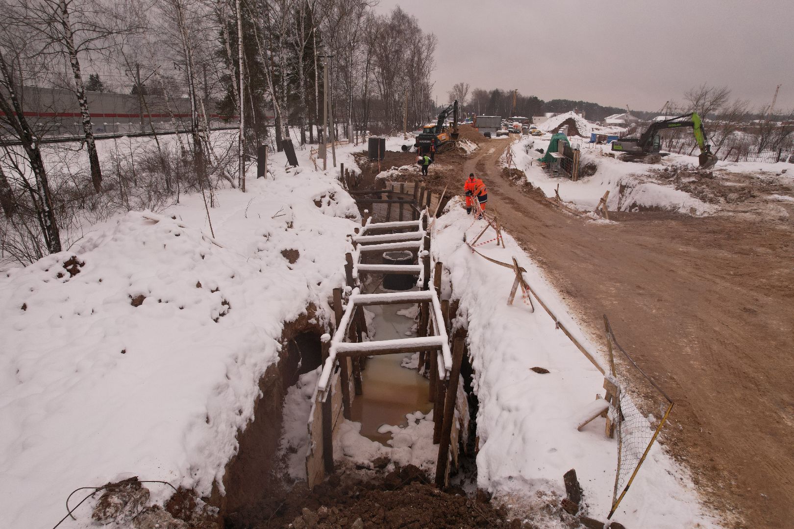 видео с коптера, опалиха,