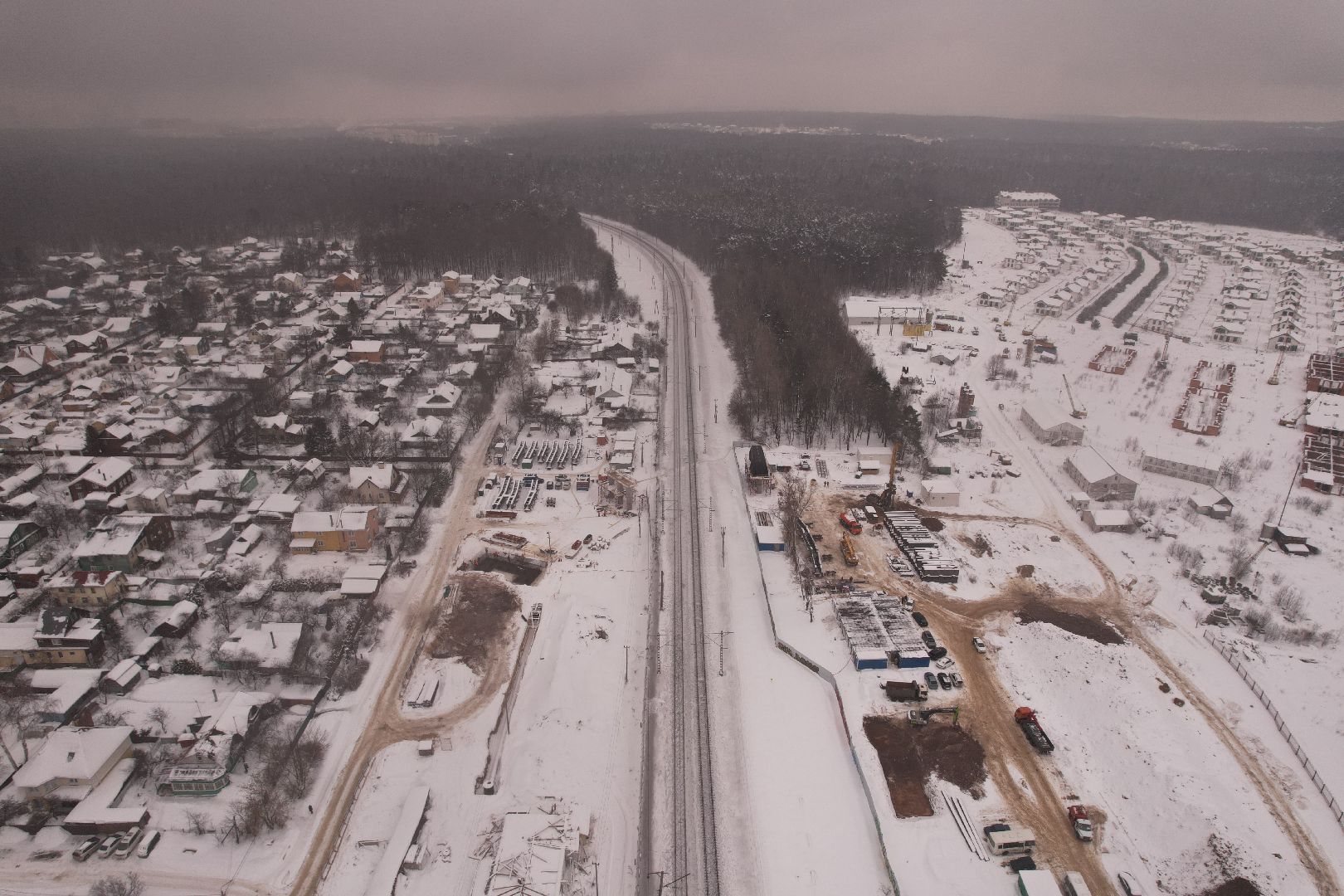 видео с коптера, опалиха,