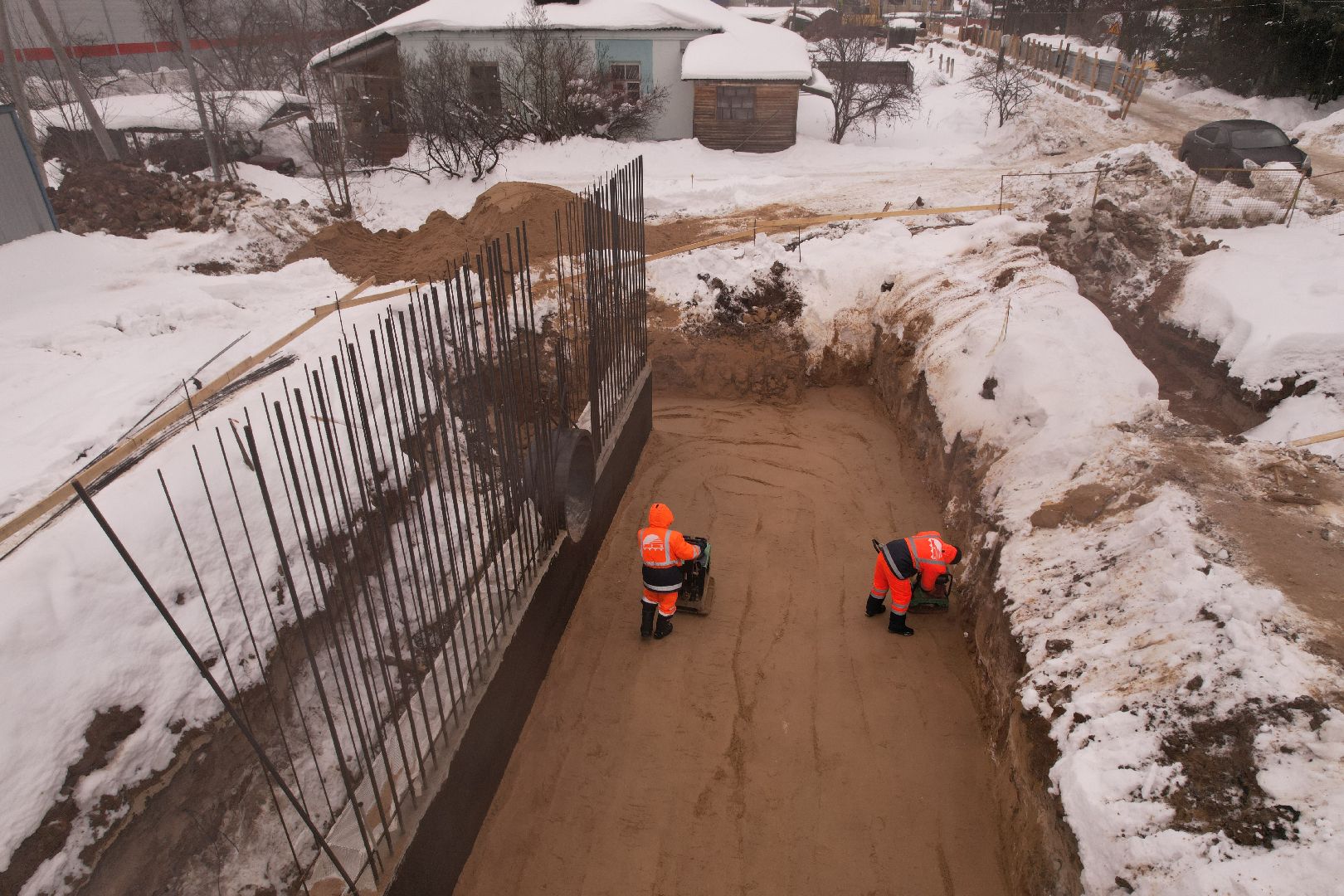видео с коптера, опалиха,