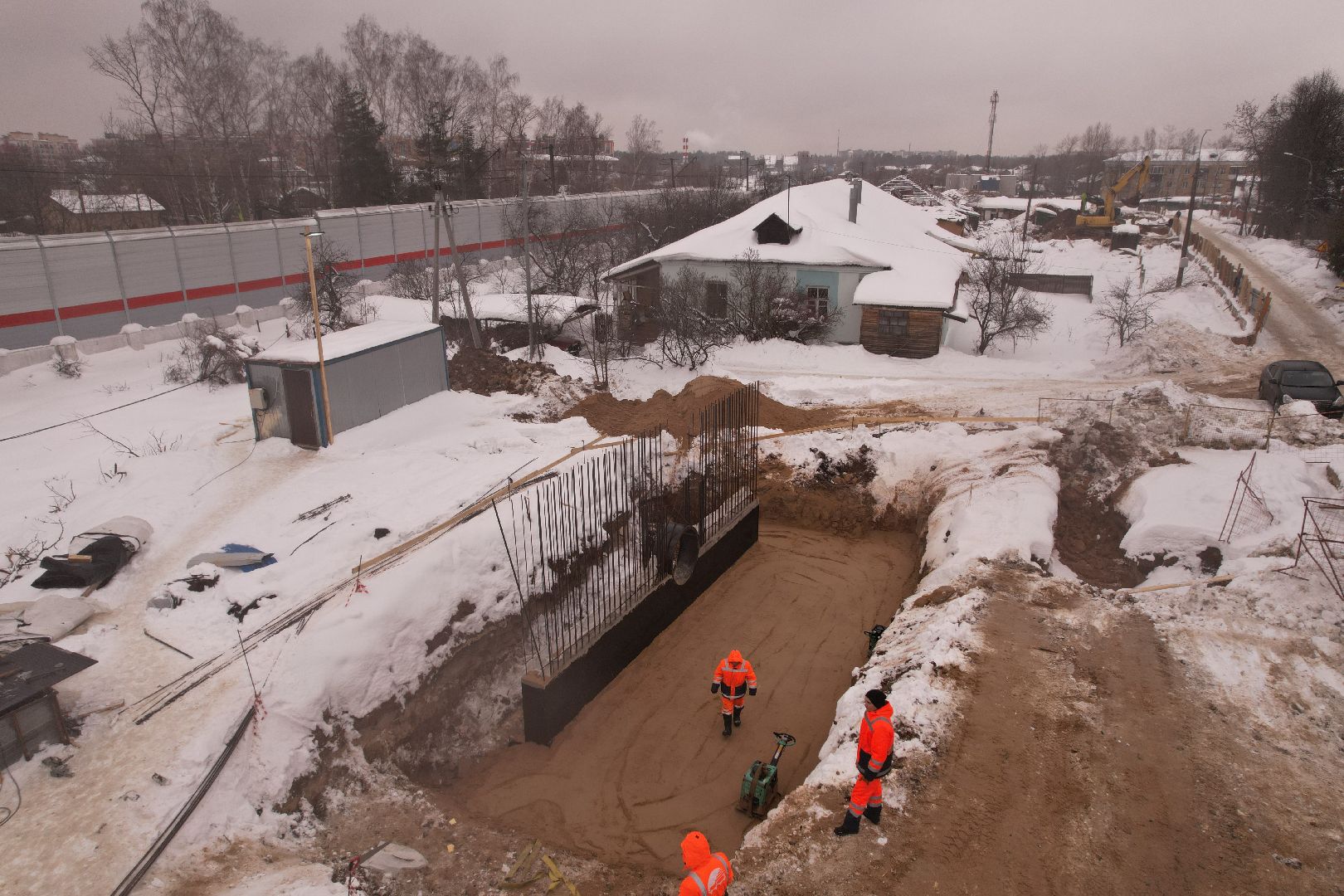 видео с коптера, опалиха,