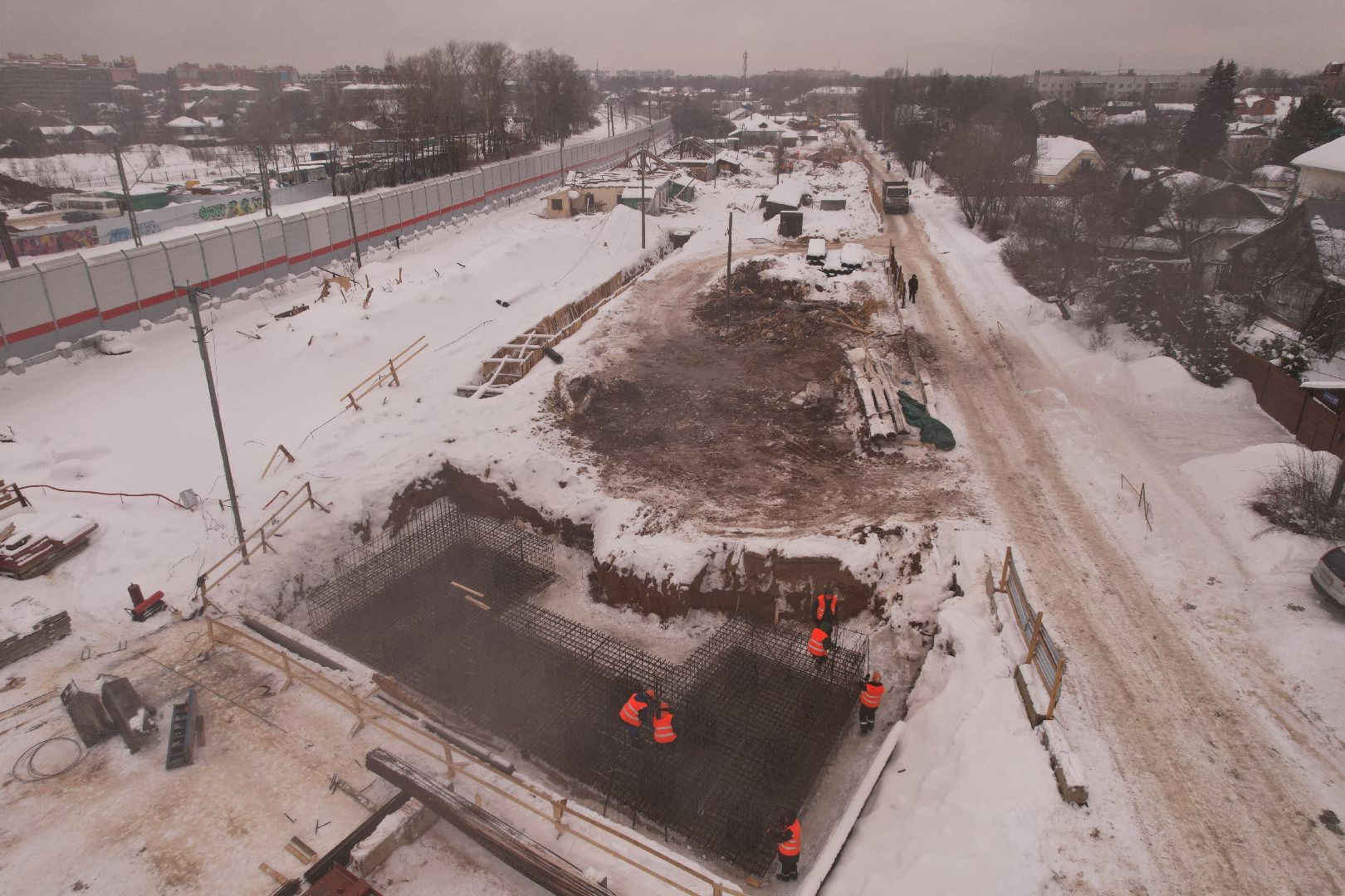 видео с коптера, опалиха,