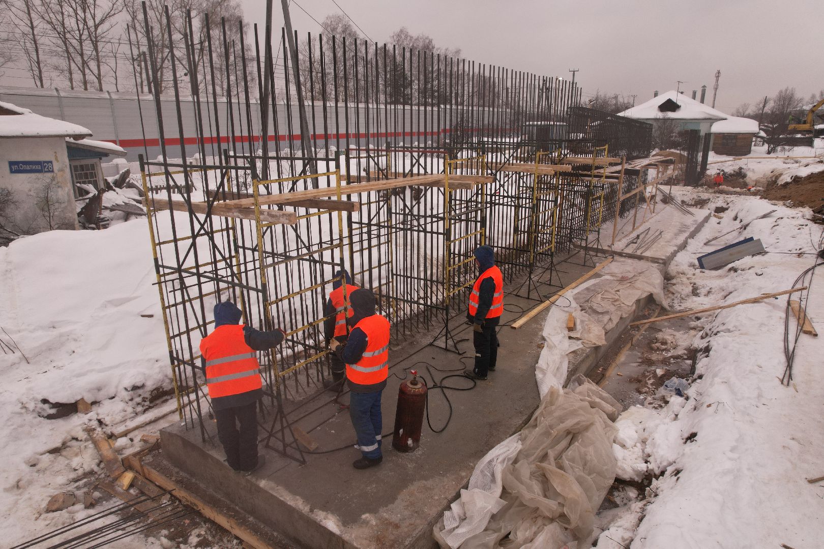 видео с коптера, опалиха,