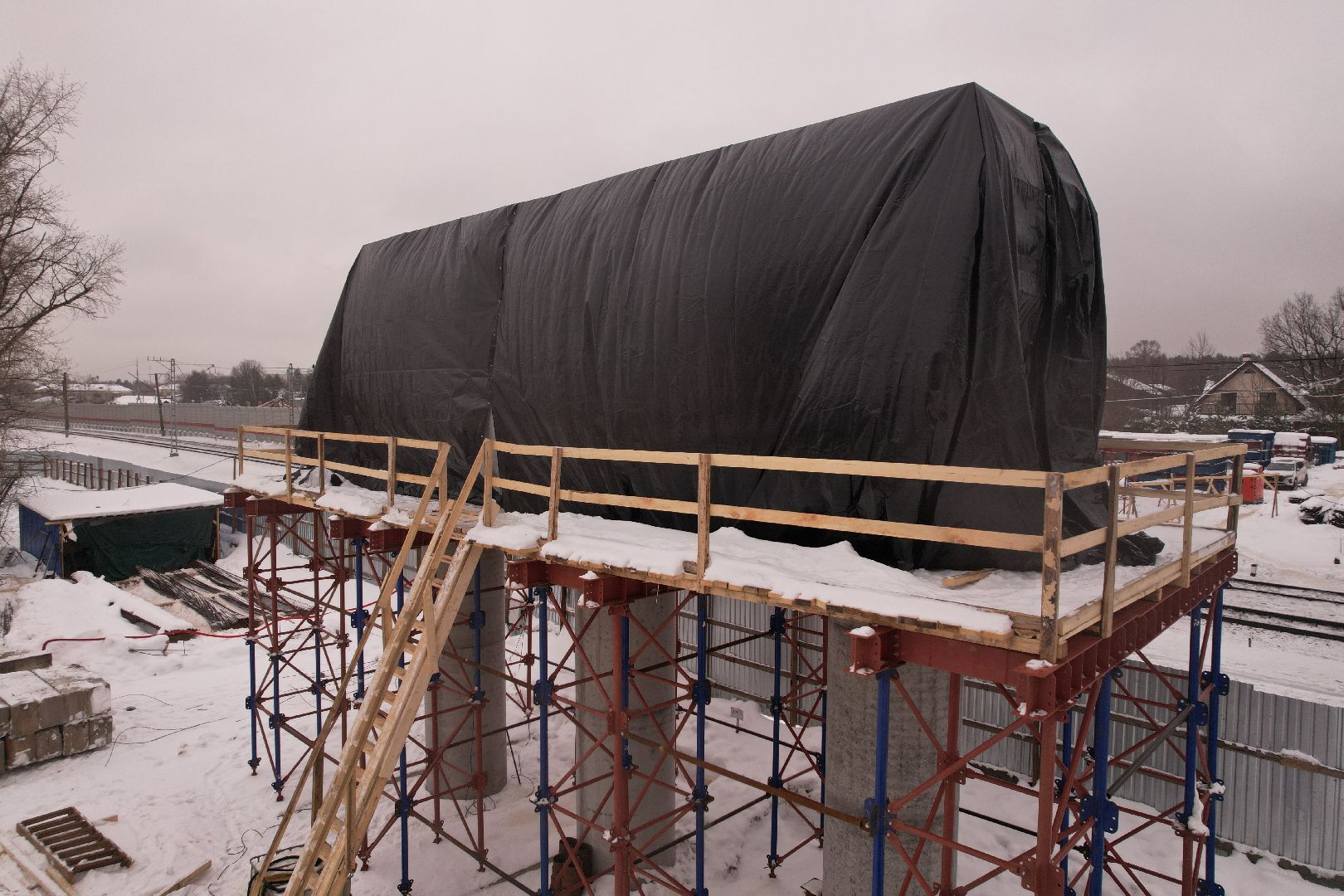 видео с коптера, опалиха,