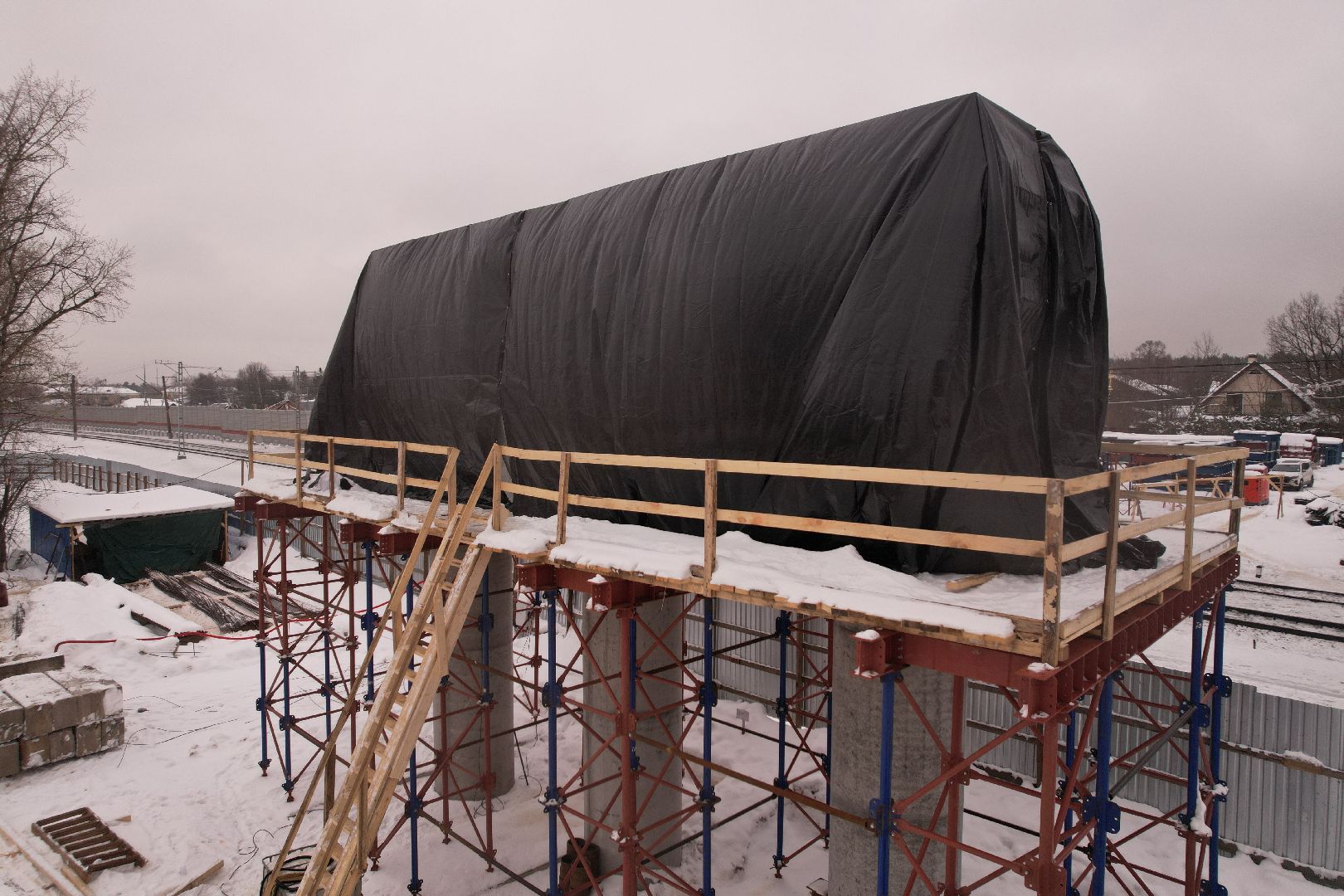 видео с коптера, опалиха,