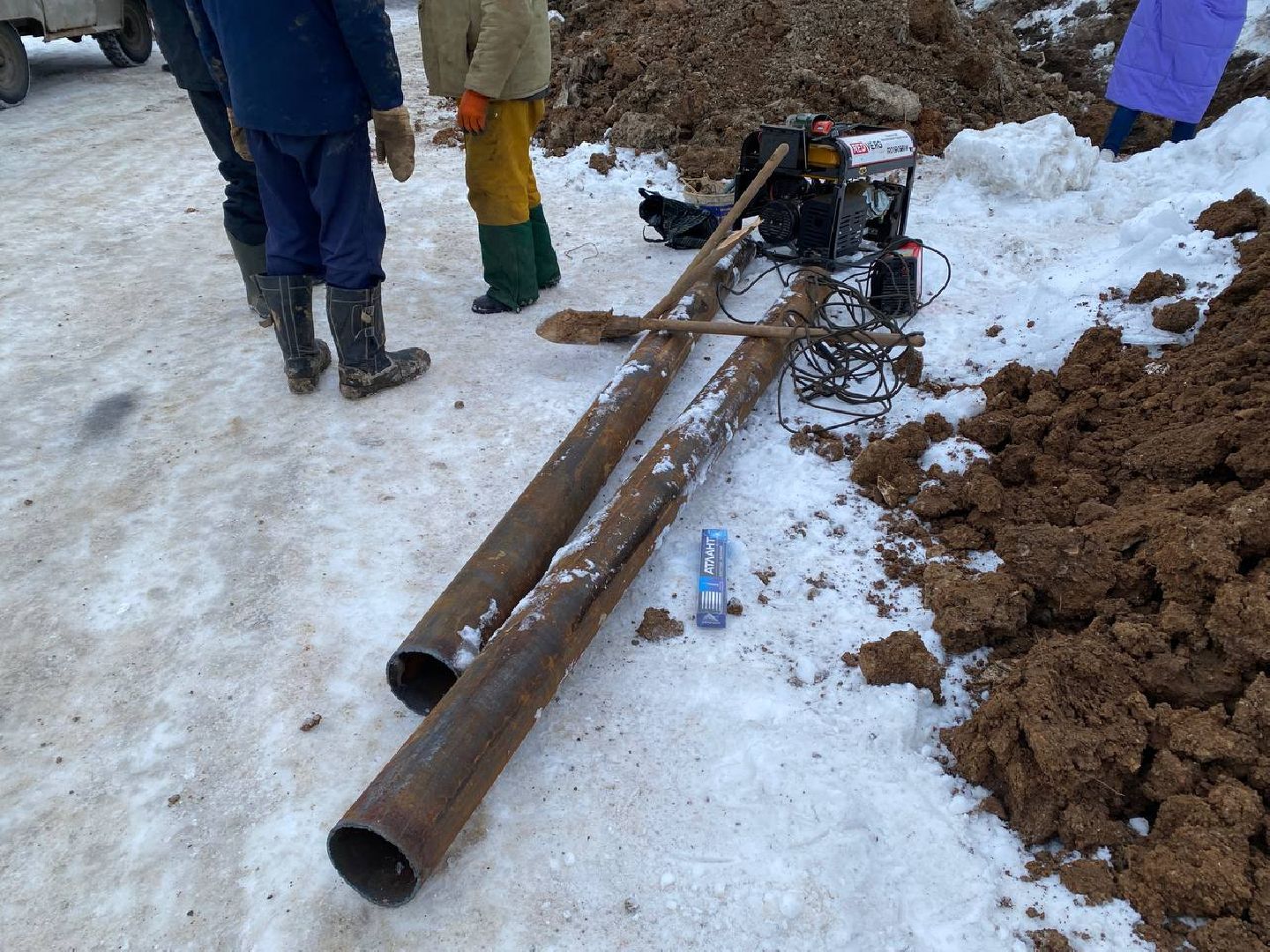 чехов, чп, жкх, утечка, теплотрасса, устранение коммунальной аварии,