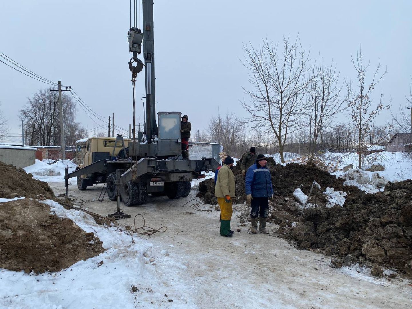 чехов, чп, жкх, утечка, теплотрасса, устранение коммунальной аварии,