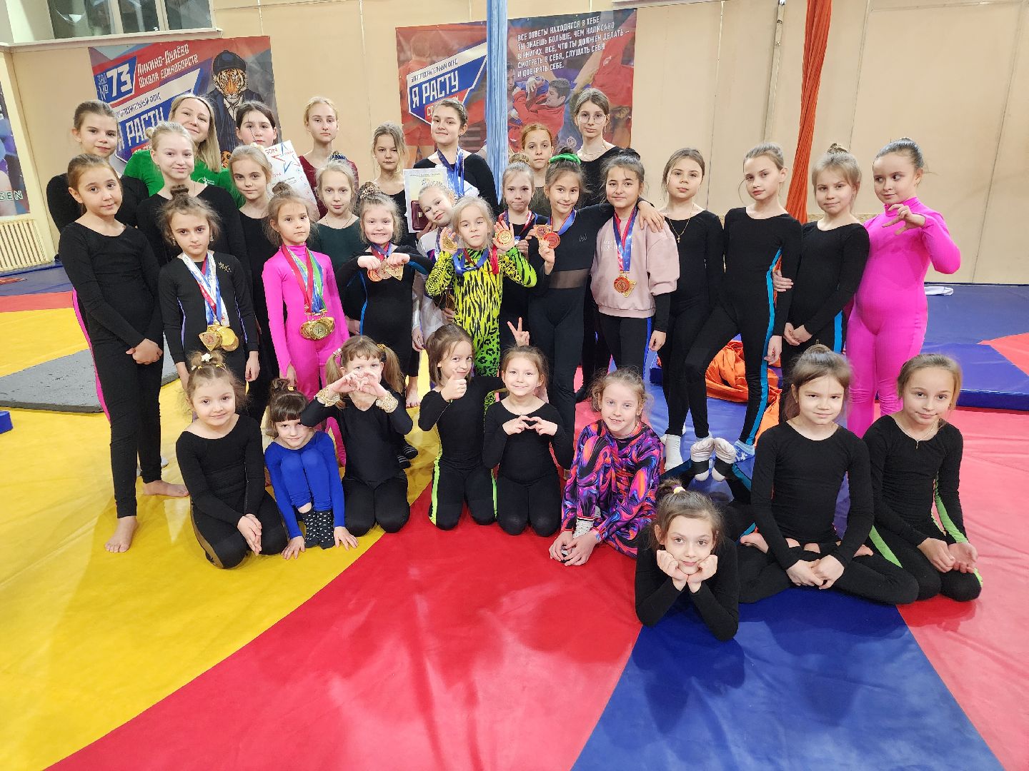 Воздушная гимнастика, соревнование,