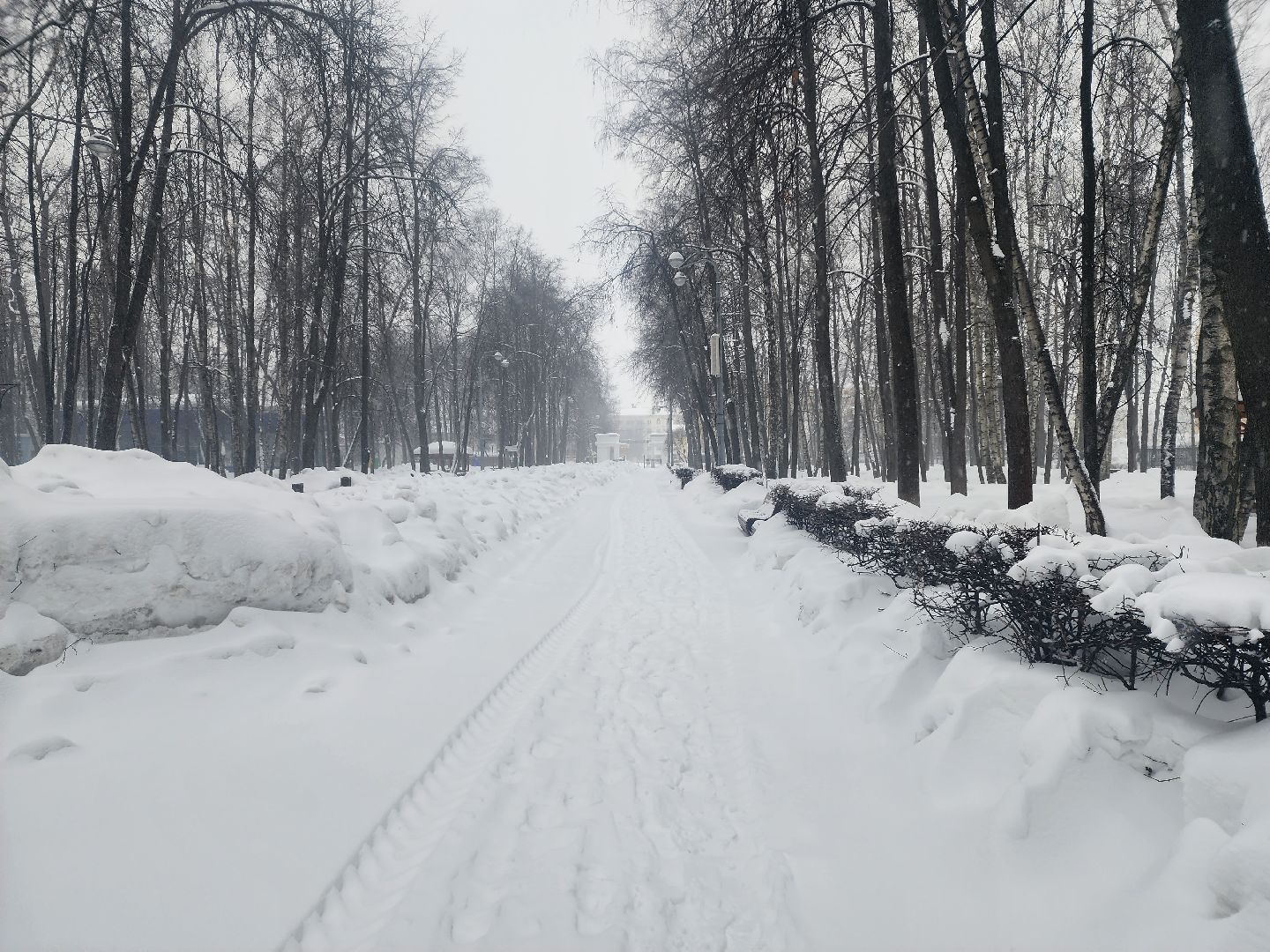 королёв,уборка снега,