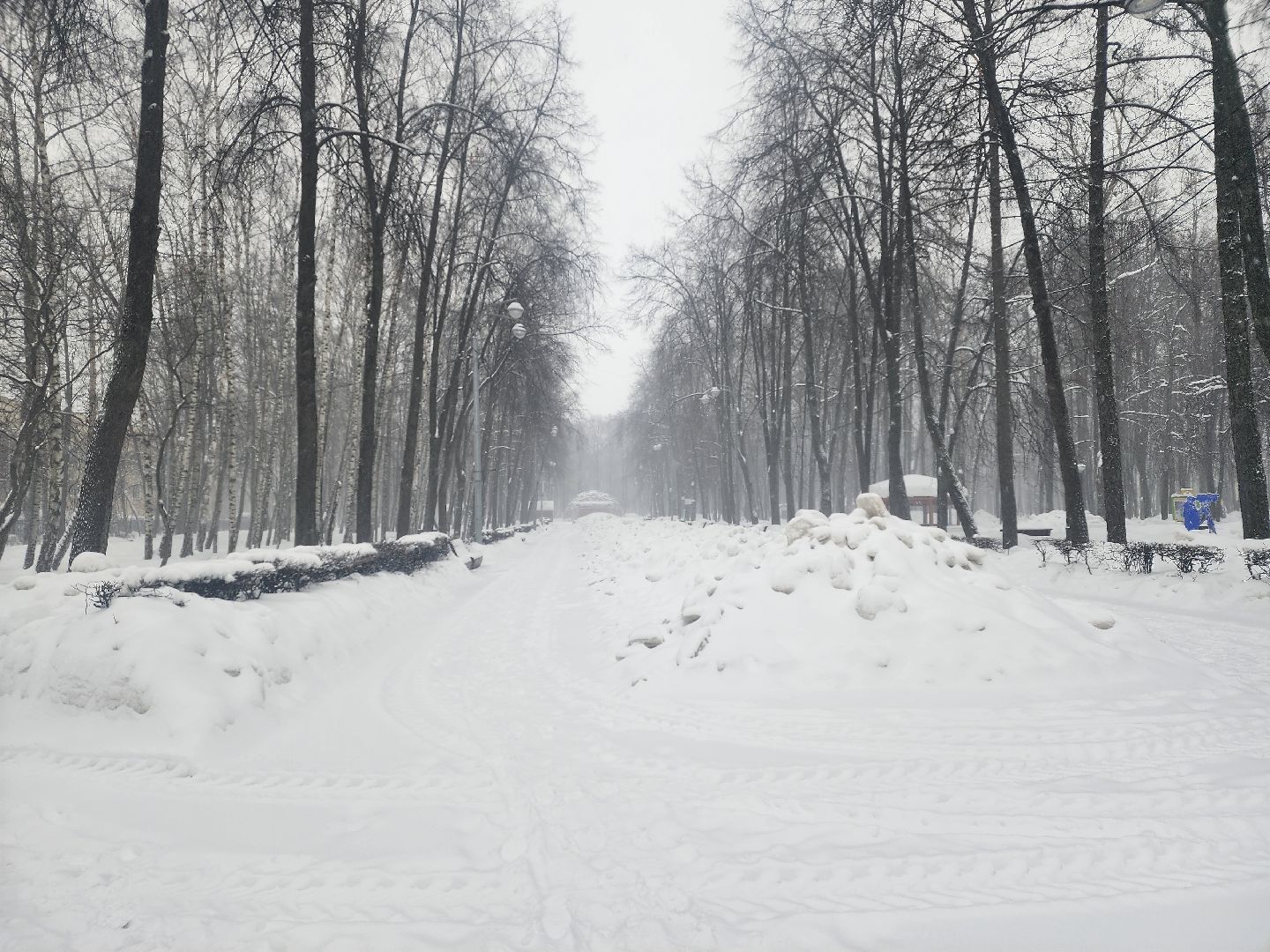 королёв,уборка снега,