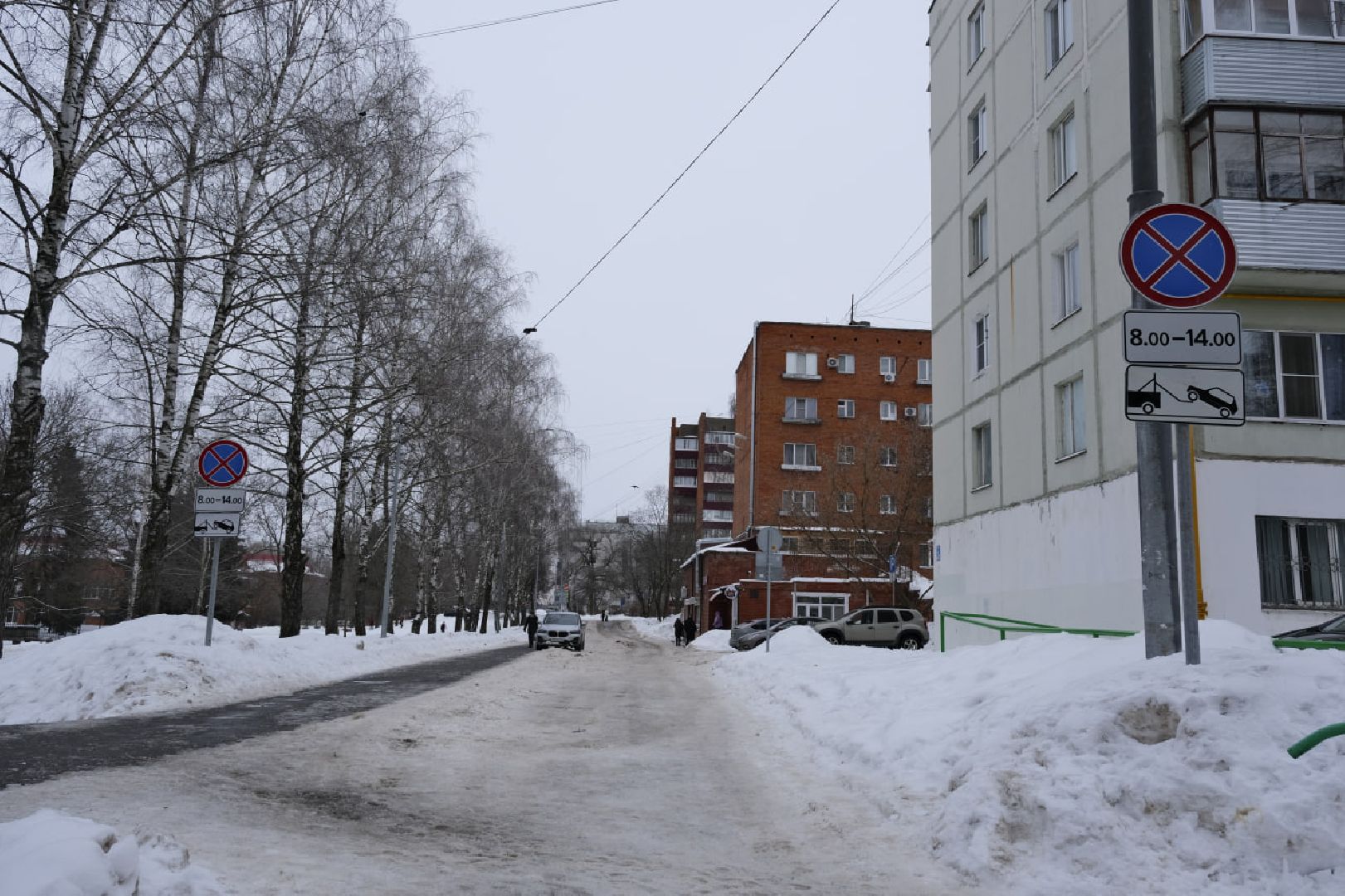 пущино, контейнерные площадки, пдд, знаки, знаки запрета парковки,