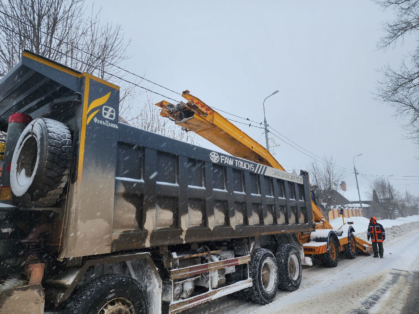 серпухов, подмосковья, уборка снега, комбинат благоустройства,