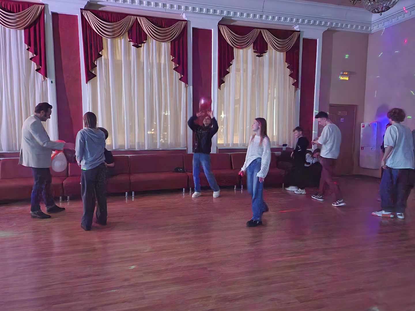 пушкино, дискотека, дети, музыка, подростки,