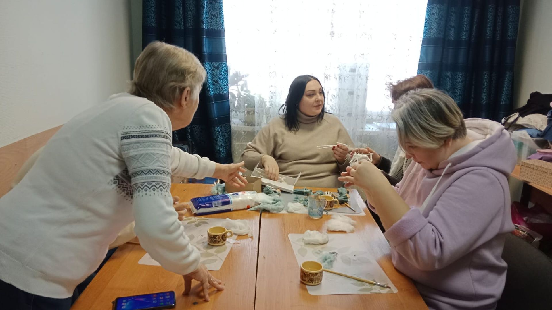 Город-сад, движение, волонтеры, Пушкарева, ватгная игрушка, обучающее занятие, мастер-класс,