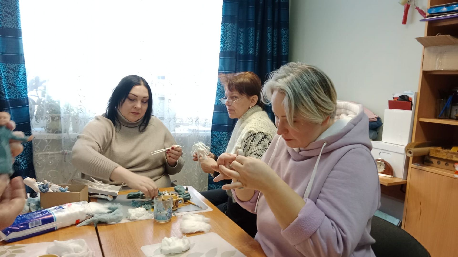 Город-сад, движение, волонтеры, Пушкарева, ватгная игрушка, обучающее занятие, мастер-класс,