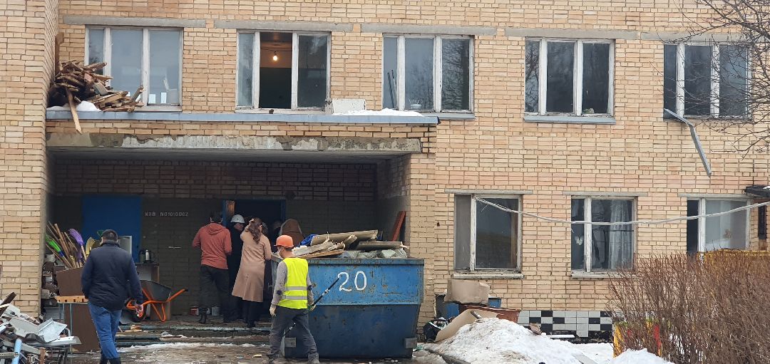 новая школа, Минобразование, деревня Гальчино