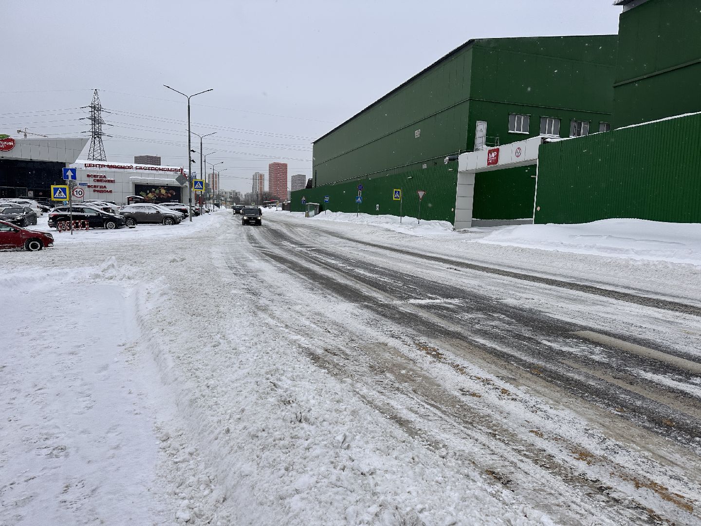 Одинцово, Дороги, Уборка снега,