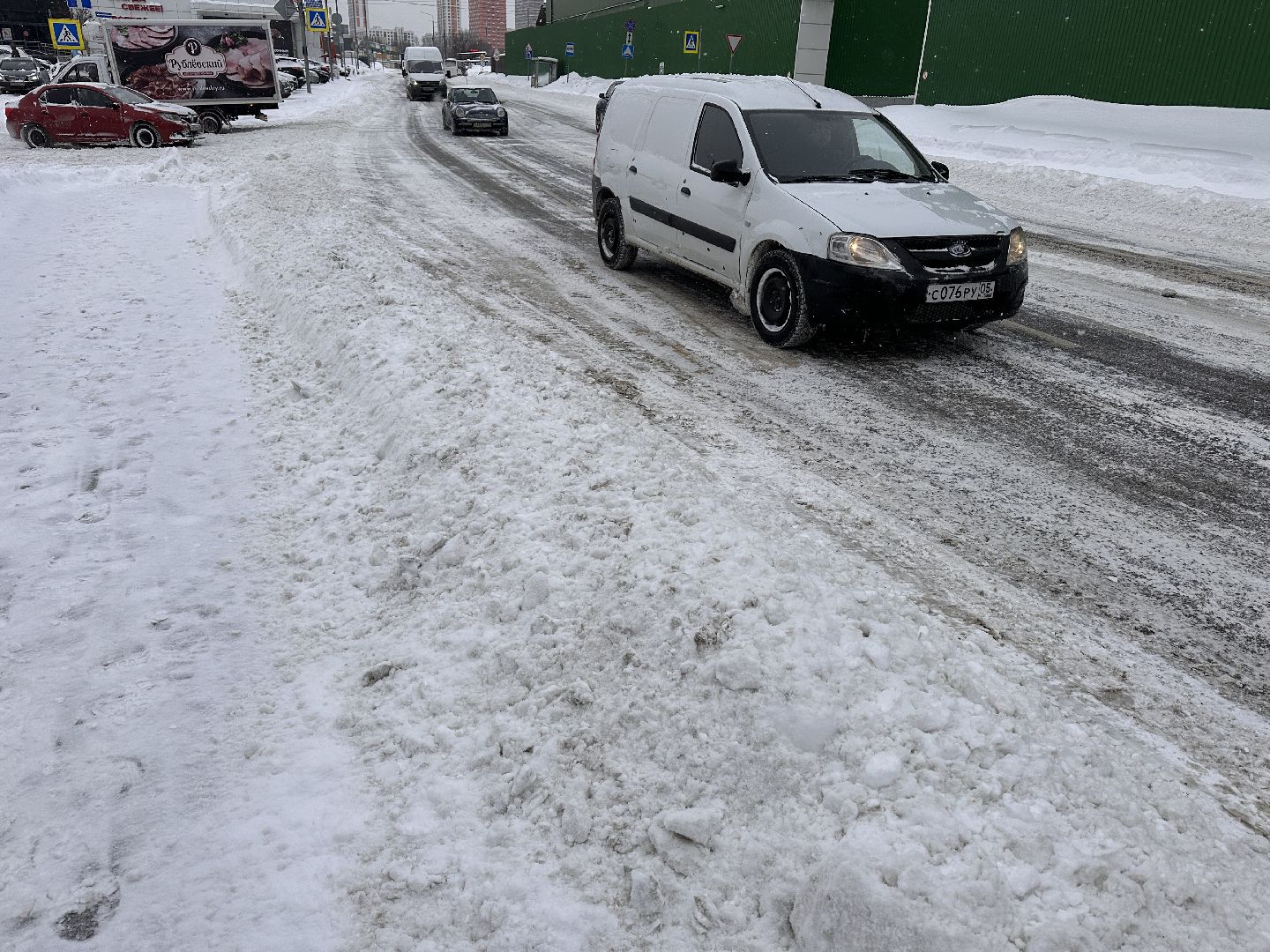 Одинцово, Дороги, Уборка снега,