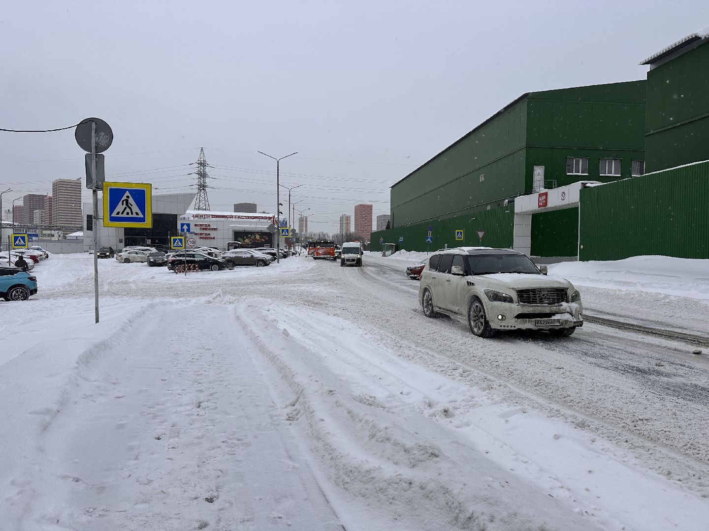 Одинцово, Дороги, Уборка снега,