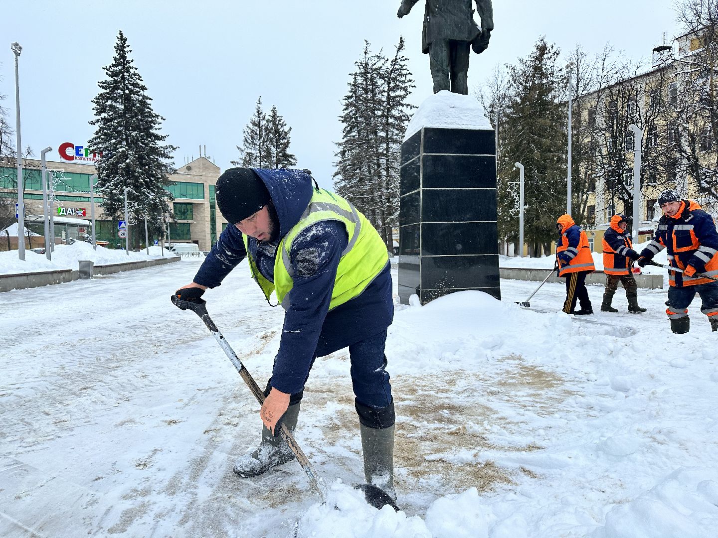 жкх подмосковья, уборка снега, наро-фоминск,