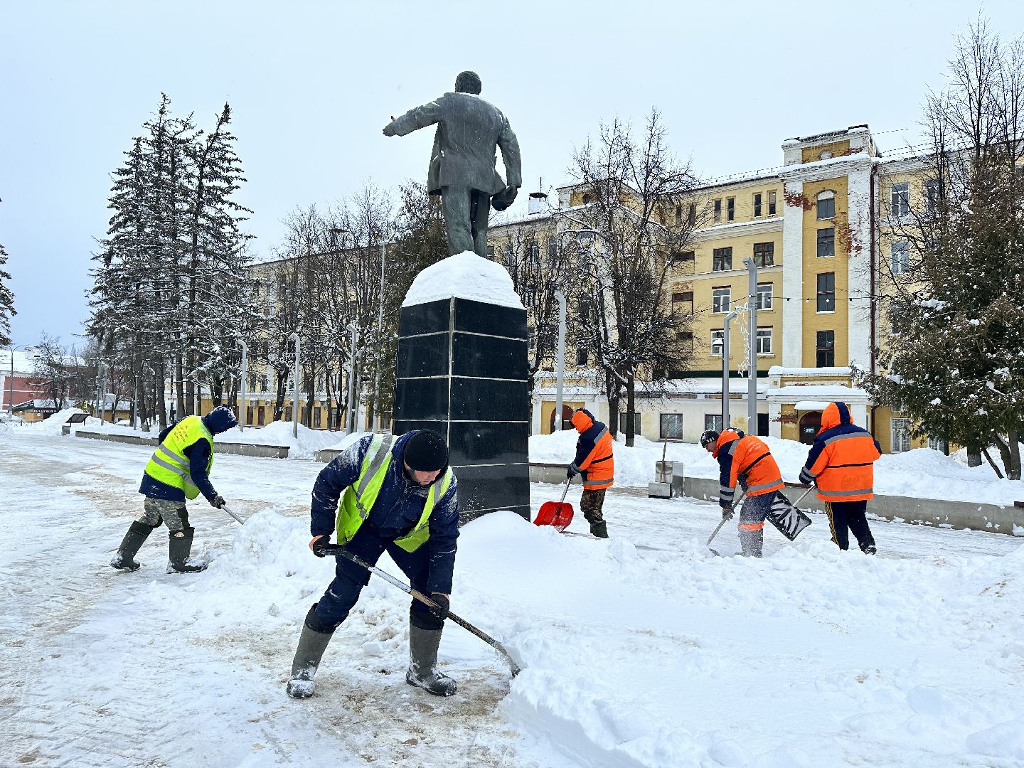 жкх подмосковья, уборка снега, наро-фоминск,