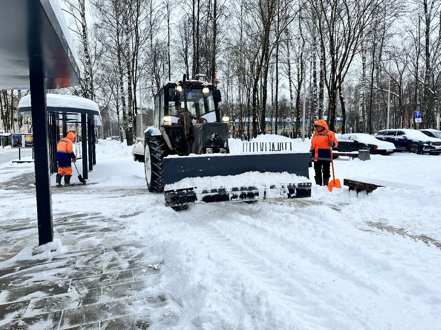 жкх подмосковья, уборка снега, наро-фоминск,