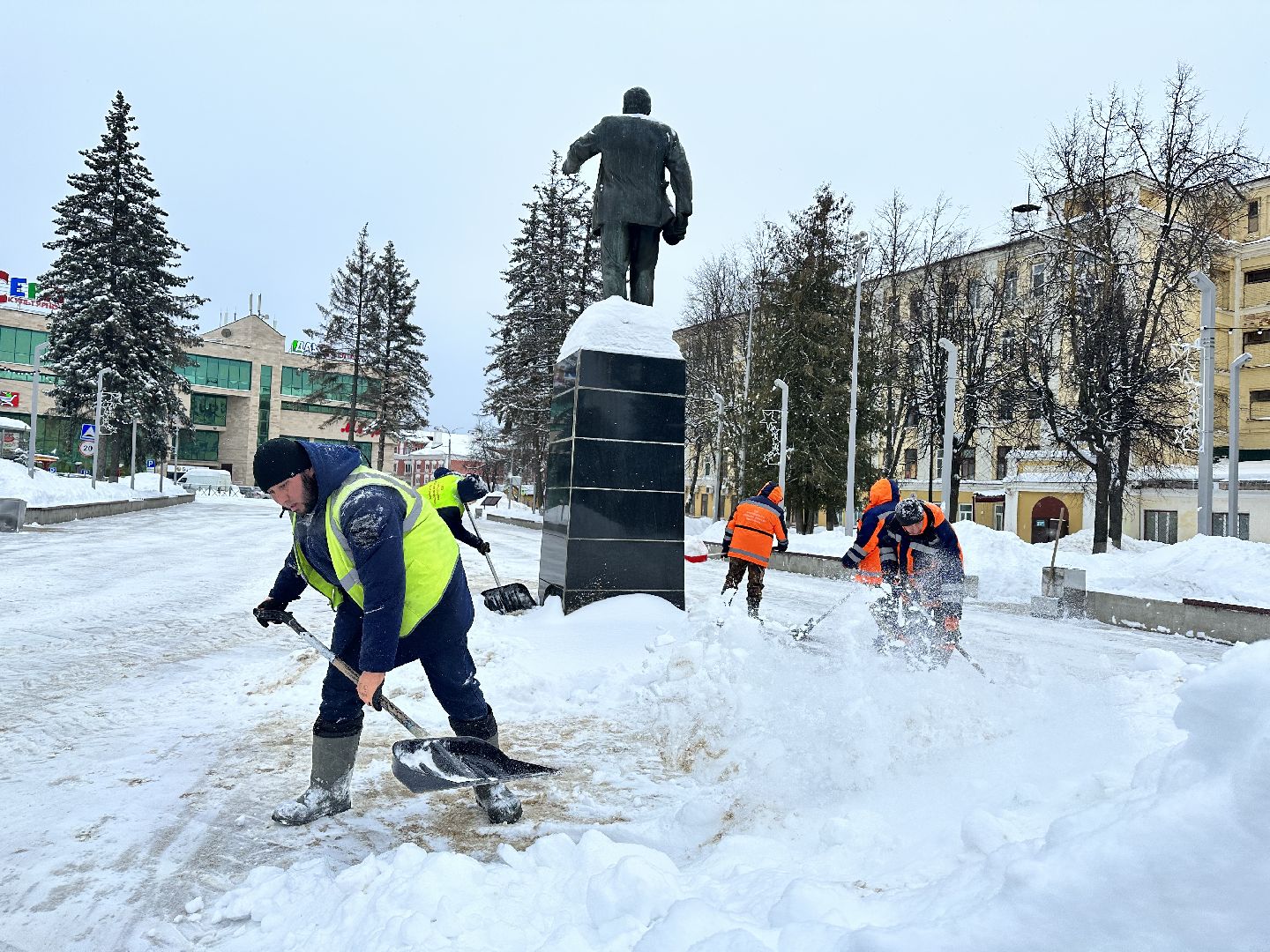 жкх подмосковья, уборка снега, наро-фоминск,